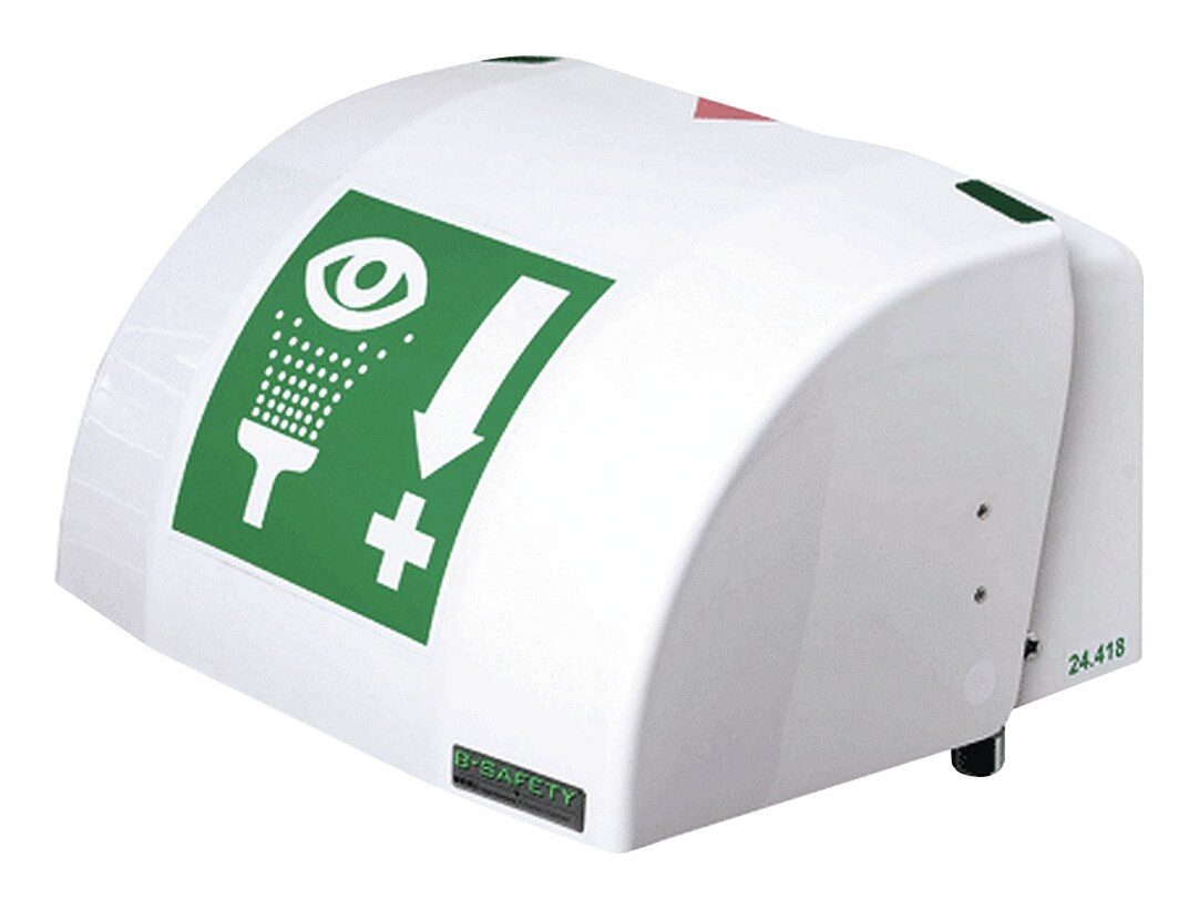 B-Safety Erste-Hilfe-Set, Augen-/Gesichtsdusche, Auffangbecken