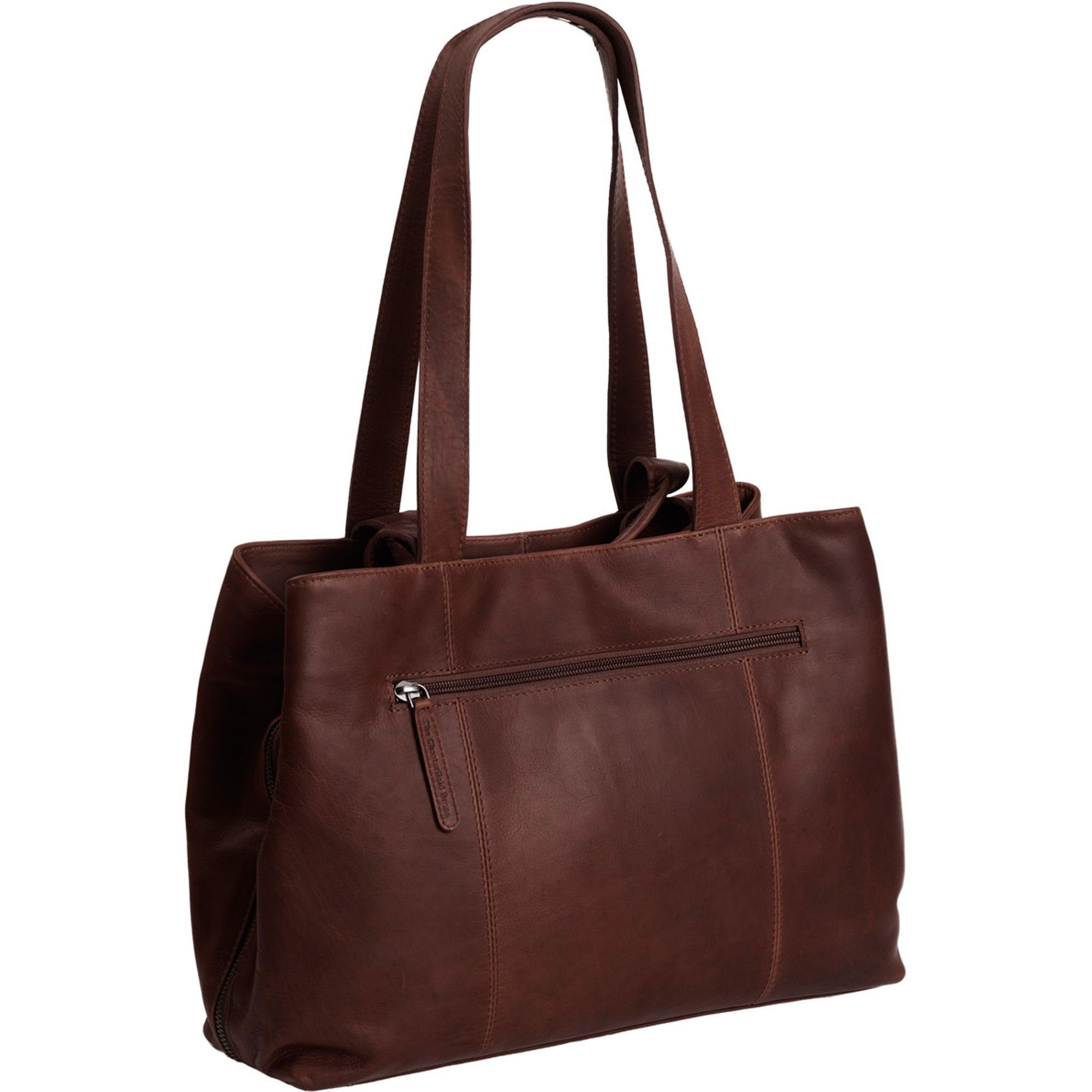 Up, The Schultertasche Brand Pull Chesterfield Leder Wax brown