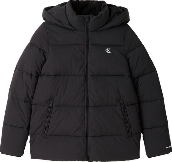 Calvin Klein Jeans Steppjacke »PEACHED COTTON HOODED ...