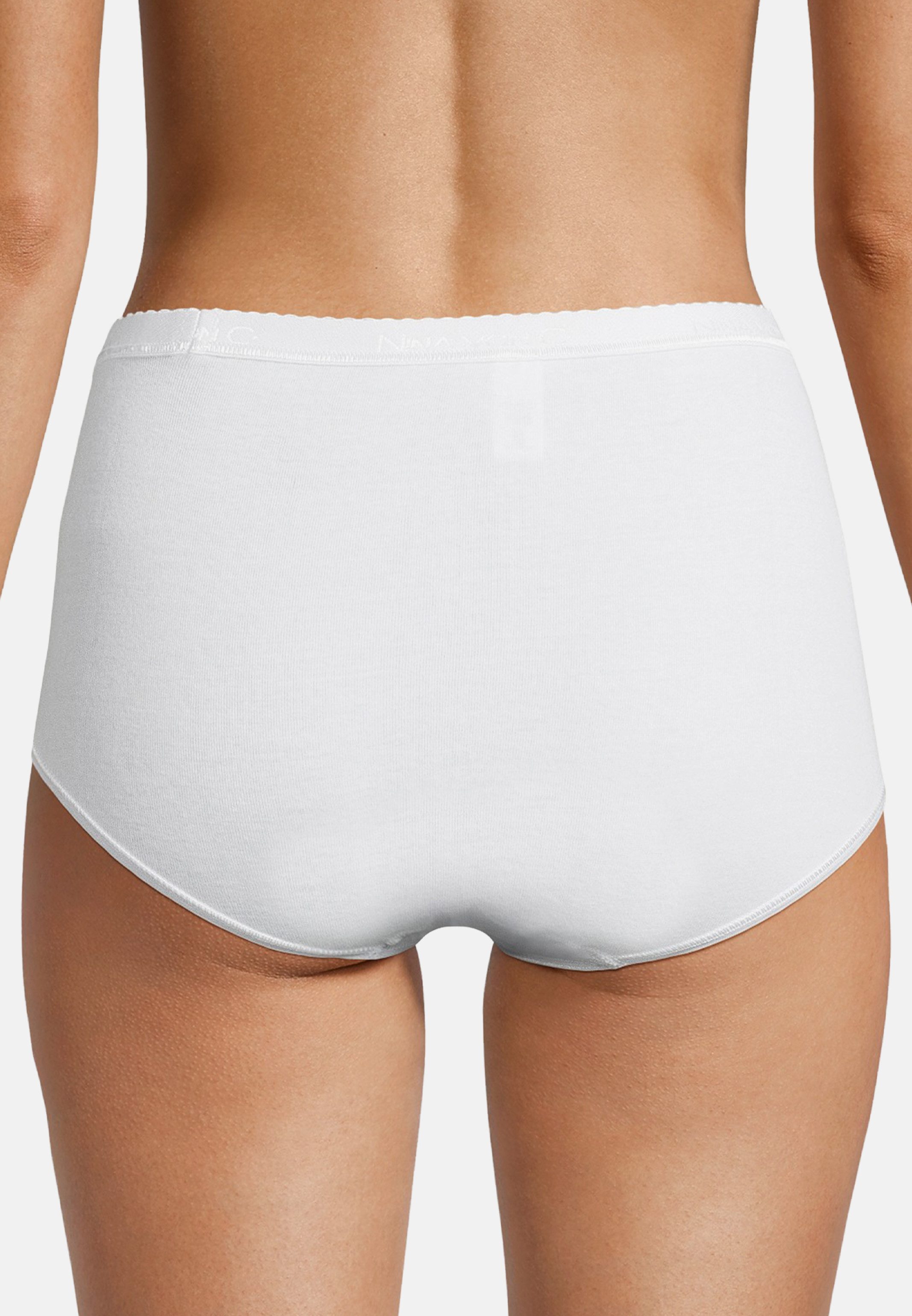 Nina Von C. Taillenslip 6er Pack Slipboutique (Spar-Set, 6-St) Taillen Slip - Baumwolle - Atmungsaktiv
