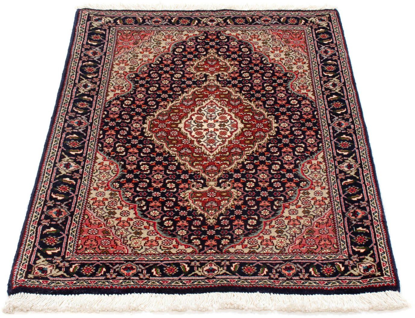 Wollteppich Hosseinabad Medaillon Rosso 147 x 102 cm, morgenland, rechteckig, Höhe: 10 mm, Handgeknüpft