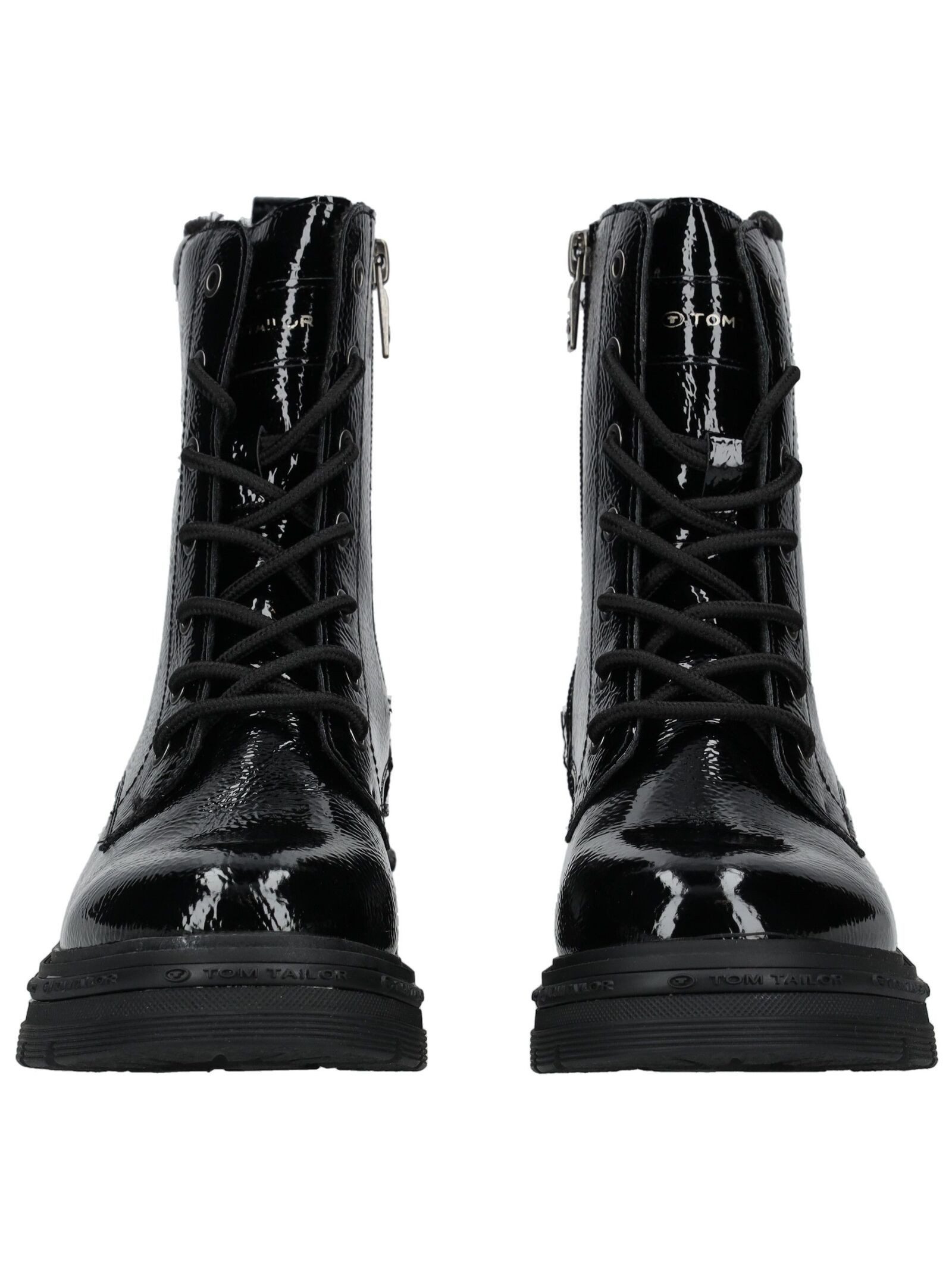 TOM TAILOR Stiefelette Lederimitat . Schnürstiefelette