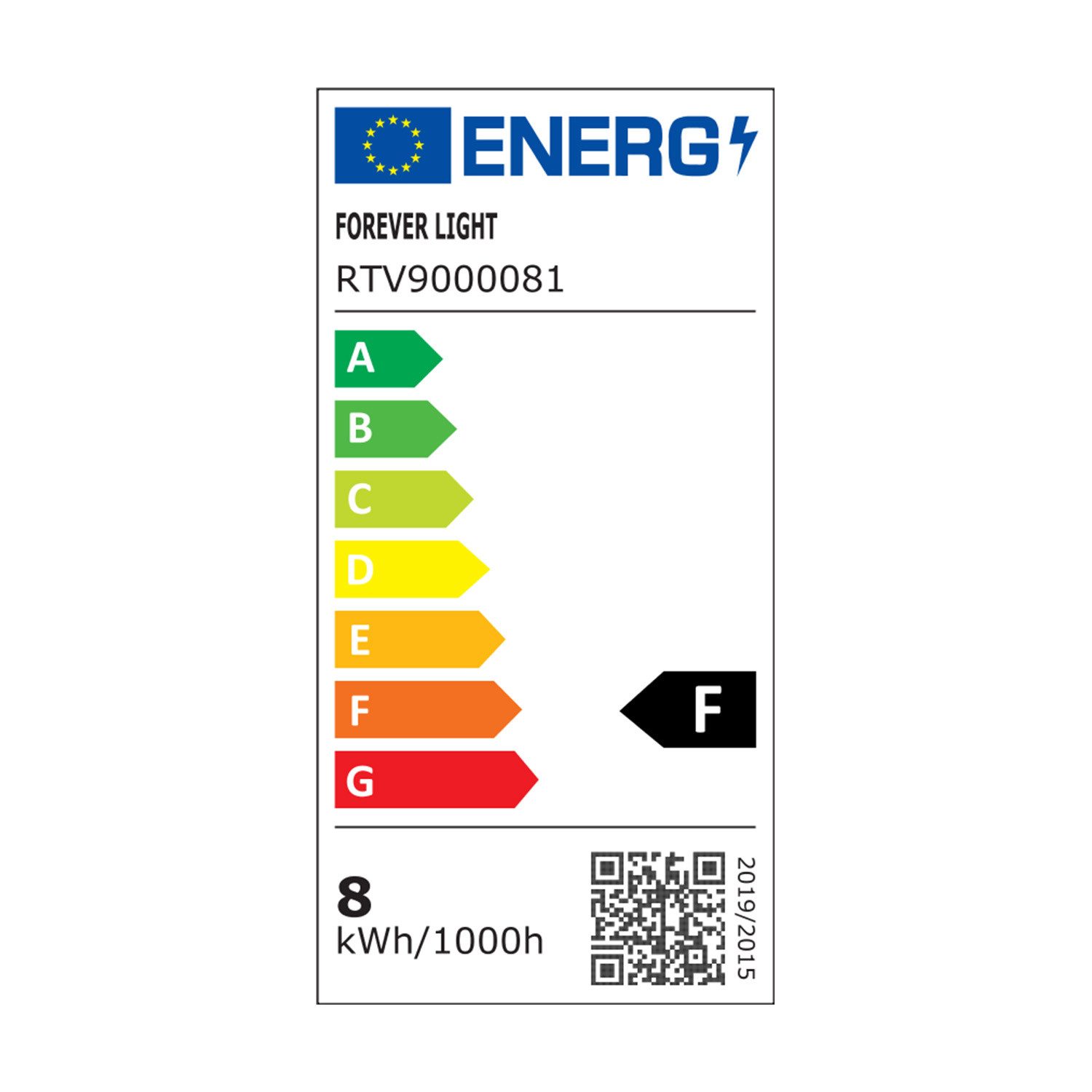 Forever Light LED-Leuchtmittel Lampe RGB E27 A60 8W 850lm Neutralweiß 4000 K Energieklasse F, Neutralweiß RGB, RGB Licht mit Pilot Fernbedienung – Bild 3 von 3