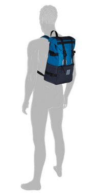 TOM TAILOR Freizeitrucksack Tom Tailor STUART, Rucksack L, mixed blau