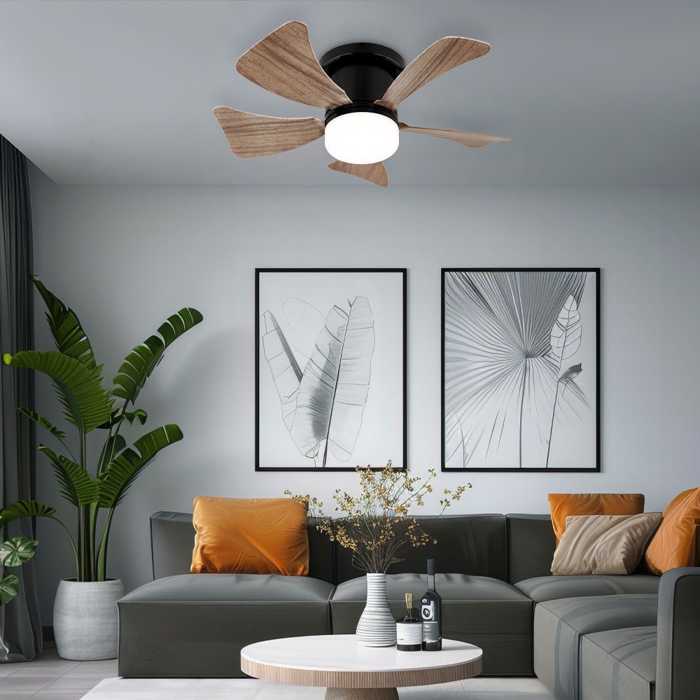 GLOBO LIGHTING Deckenventilator, Deckenventilator Deckenlampe Fernbedienung günstig online kaufen