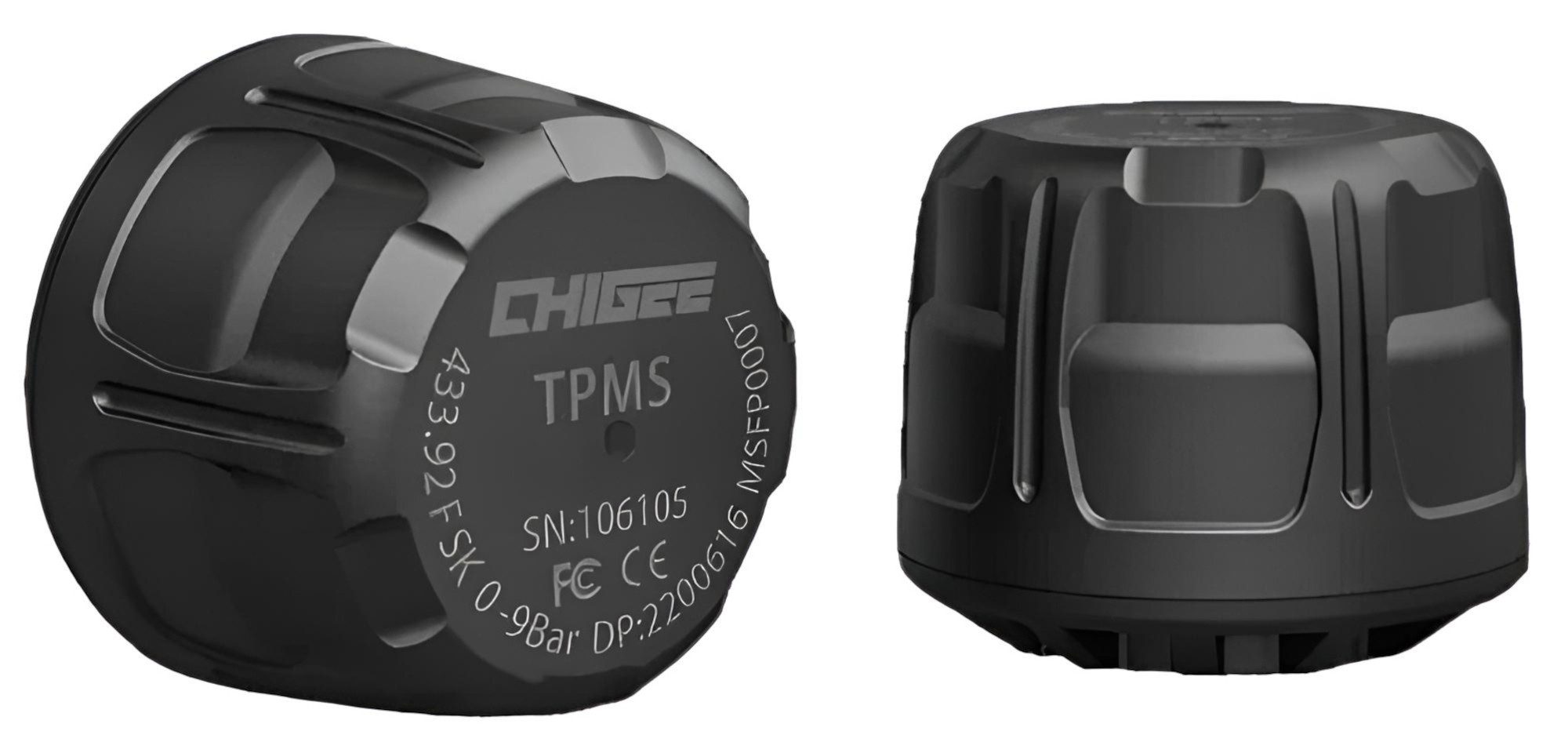 CHIGEE MFP0019 Externe Motorrad Reifendrucksensoren Headset