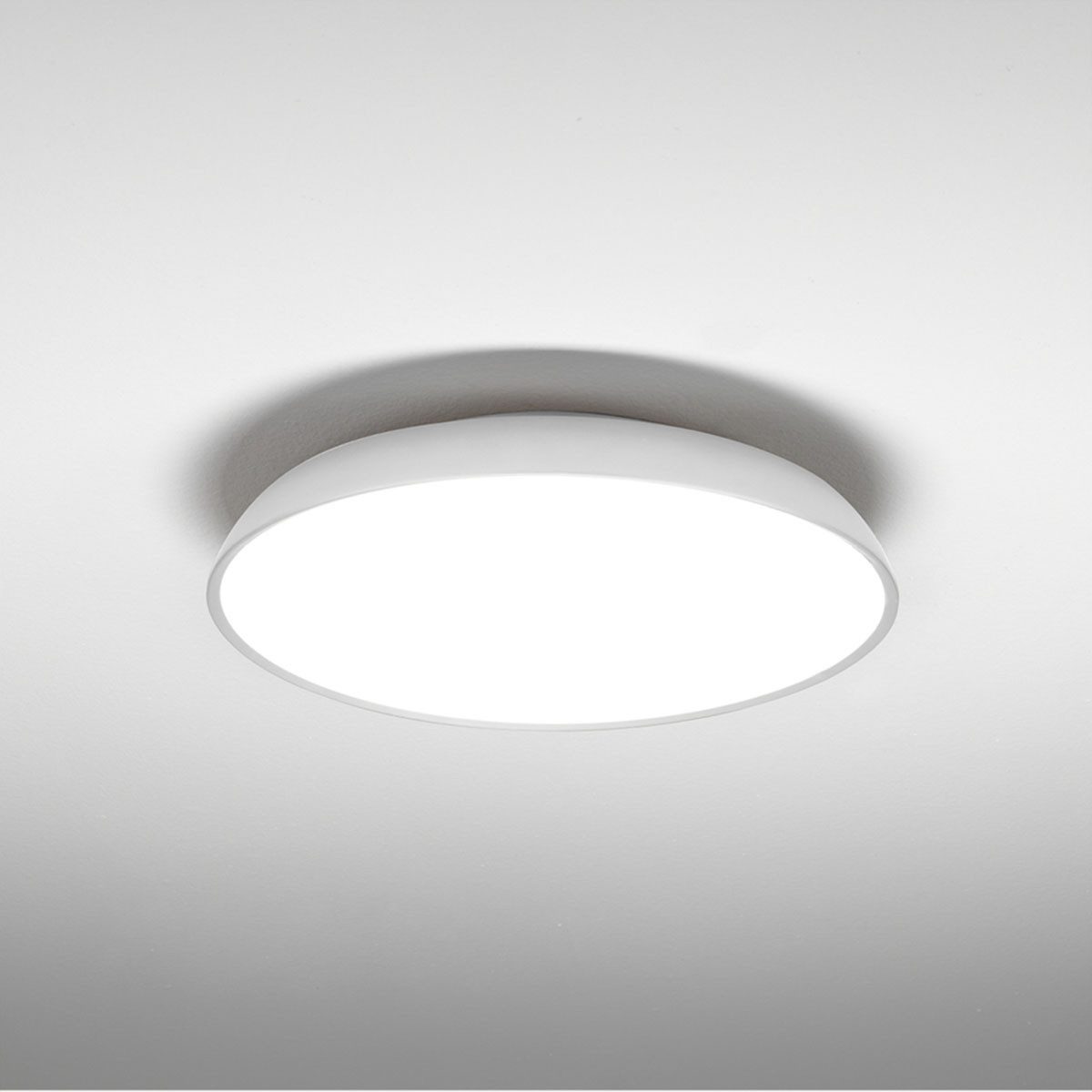 Vivida International Deckenleuchten Pinco Deckenleuchte, Weiß, Ø: 45 cm, LED fest integriert, Warmweiß, Deckenlampe