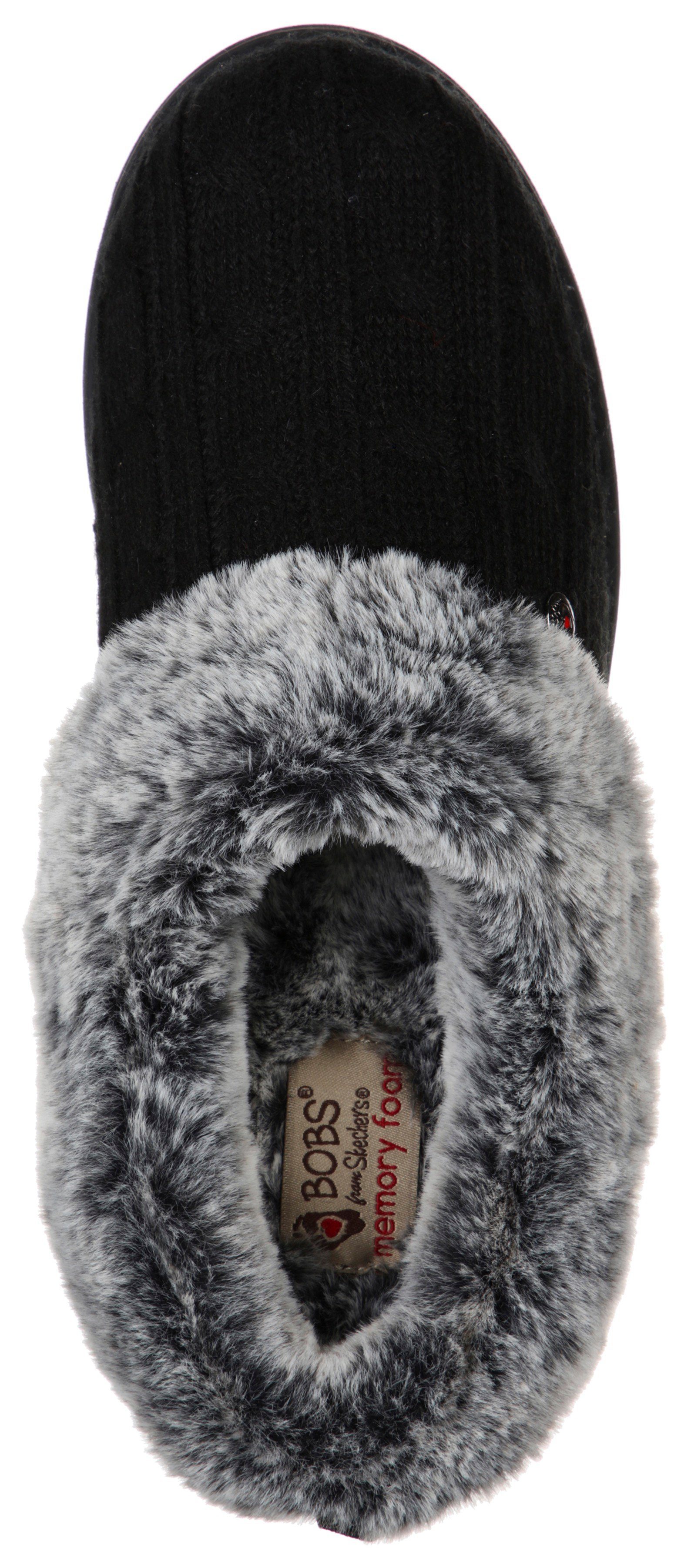 Skechers KEEPSAKES - ICE ANGEL Pantoffel Hausschuh in Strick-Optik – Bild 5 von 5