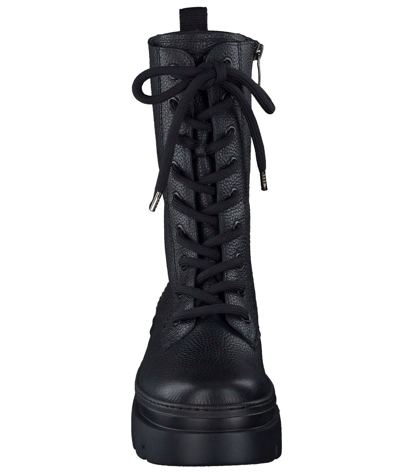 Paul Green Glattleder Stiefelette Snowboots (012) Schwarz