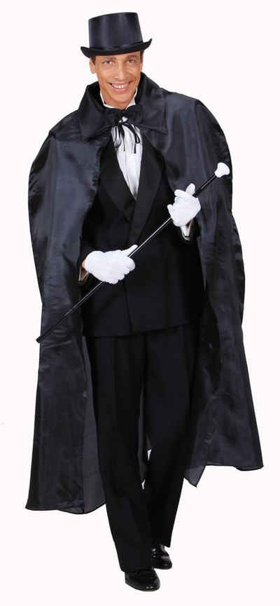 Widmann S.r.l. Kostüm Dracula + Vampir Umhang / Länge ca. 130cm / mit Kragen