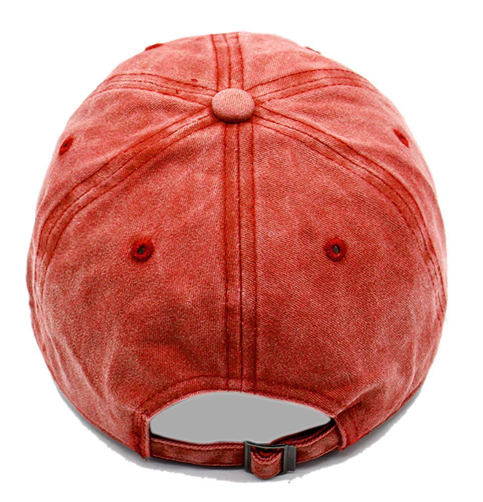 dy_mode Baseball Cap Unisex Baseball Cap in Vintage Washed Look Schirmmütze Sommer mit Belüftungslöcher
