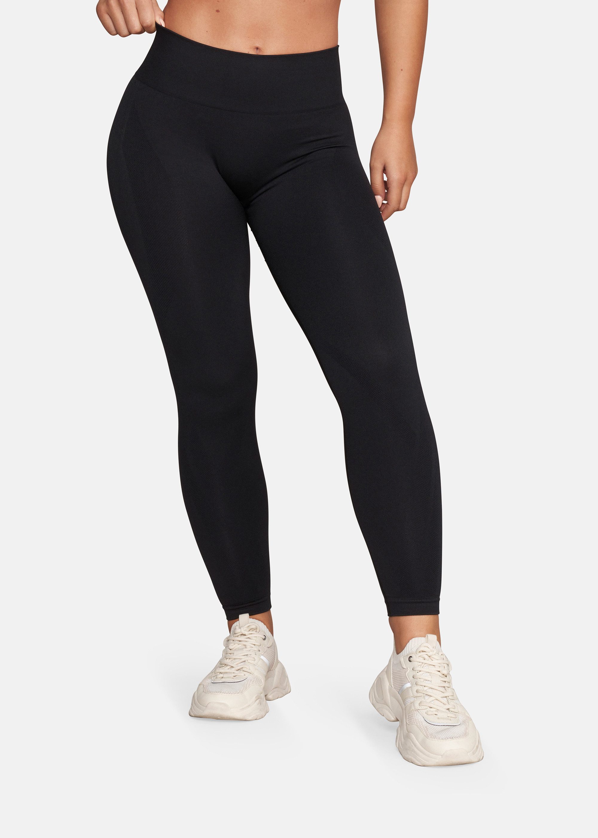 GOLD'S GYM APPAREL Леггинсы GOLDIE schnelltrocknend, Scrunch, atmungsaktiv