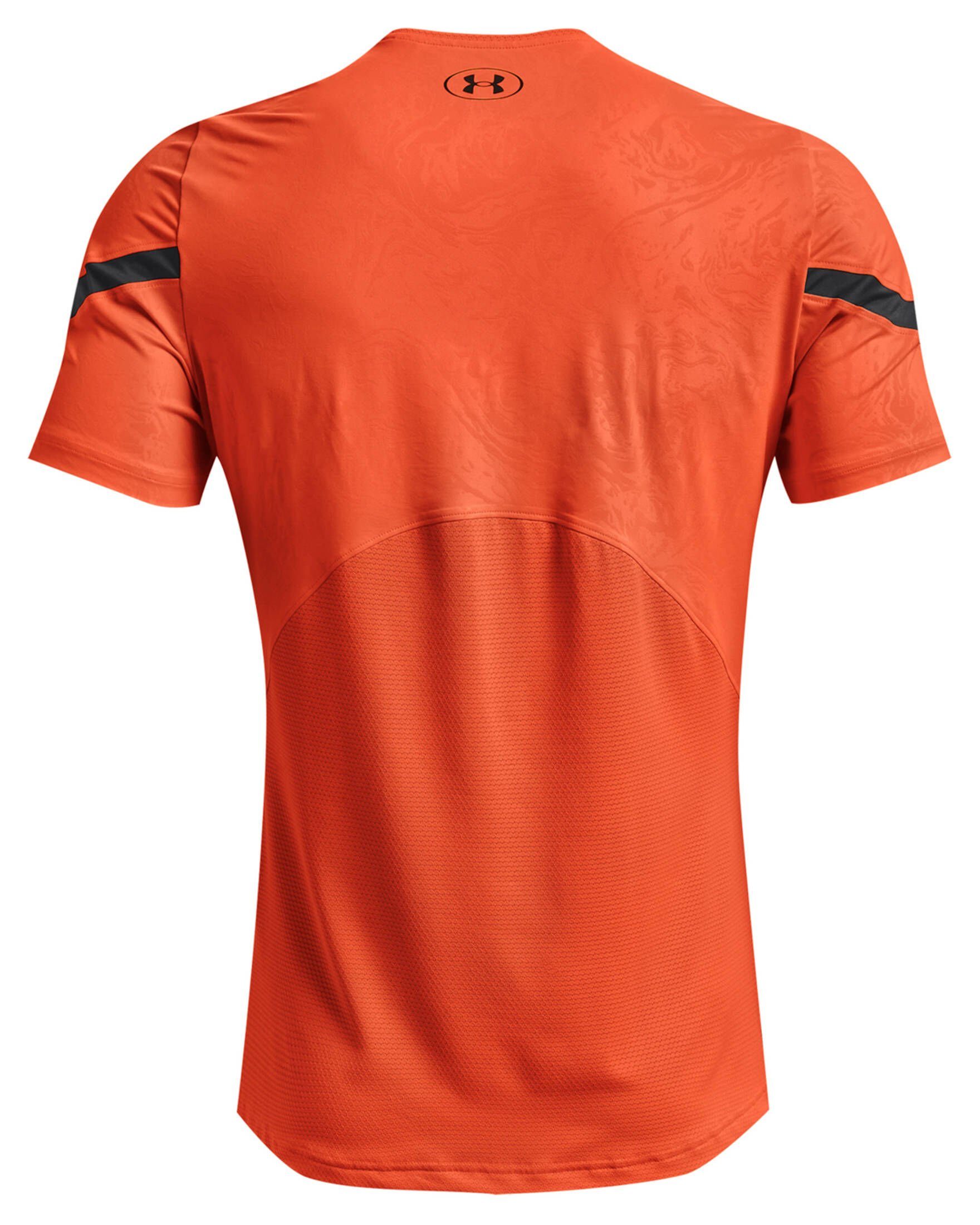 Under Armour® Laufshirt Herren 2.0 RUSH orange SS-BLK mandarine (1-tlg) (506) T-Shirt UA EMBOSS