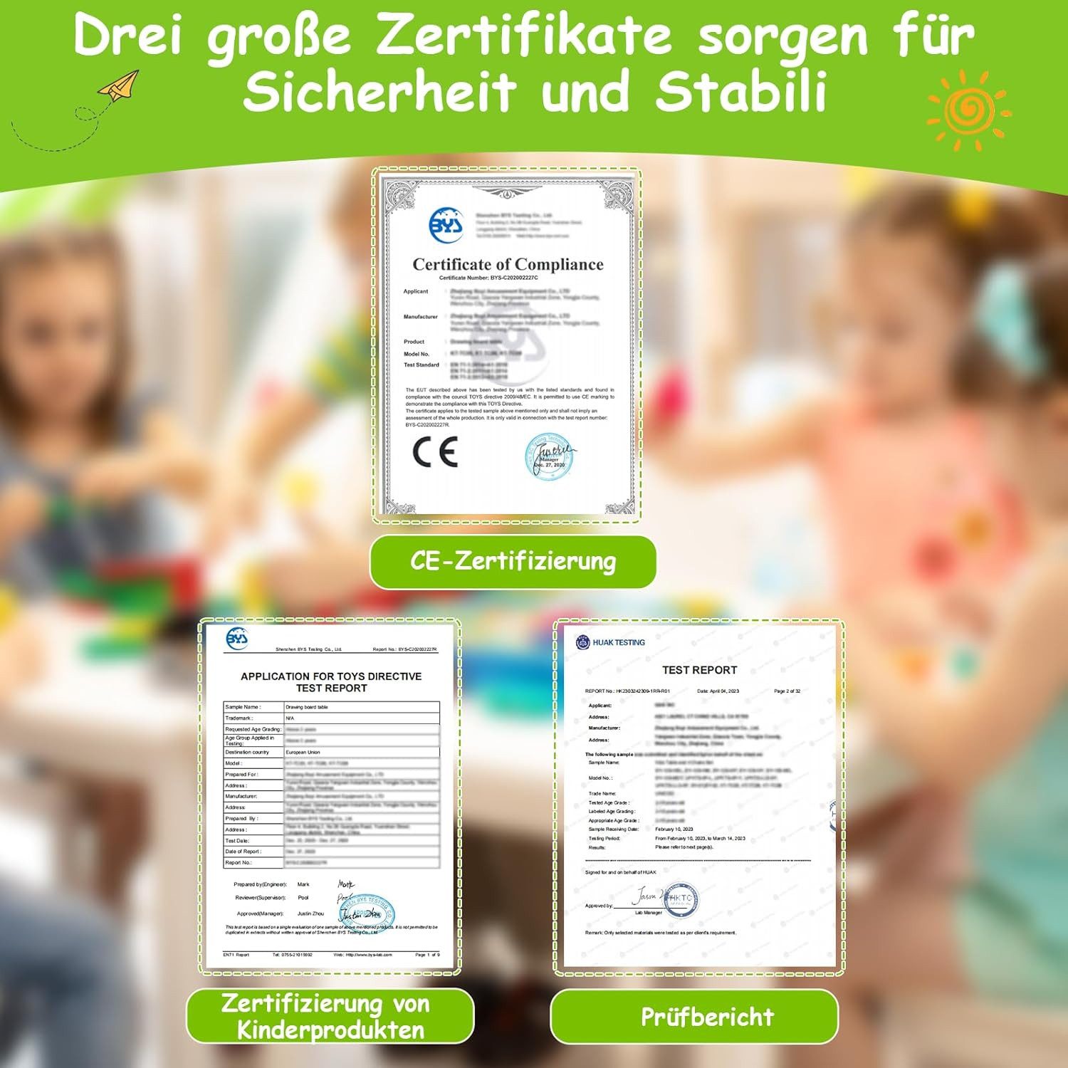 TLGREEN Kindersitzgruppe Kindertisch mit 4 Stühlen, (7-tlg), Kindermöbel, Q günstig online kaufen