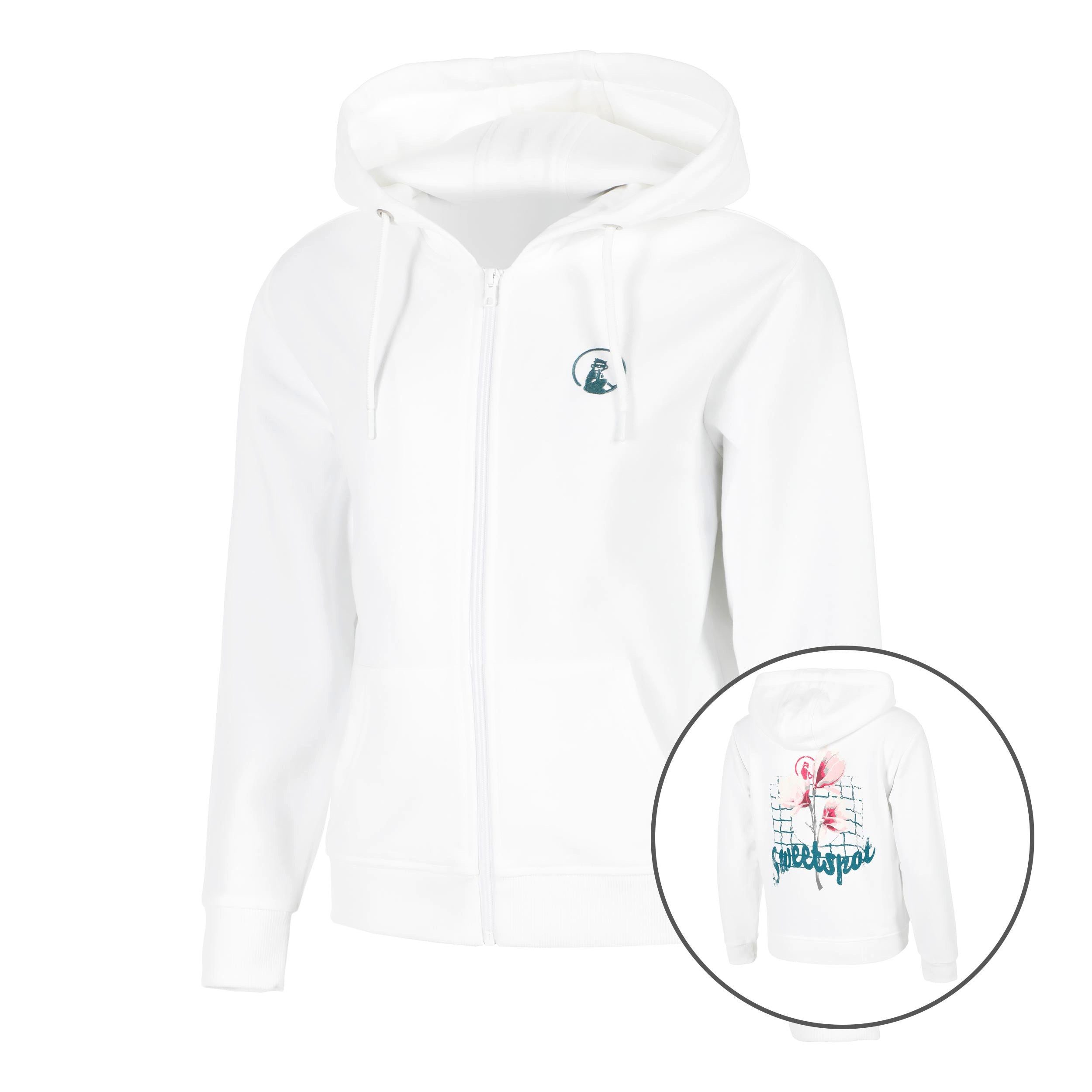 Sweatjacke Flower Zip