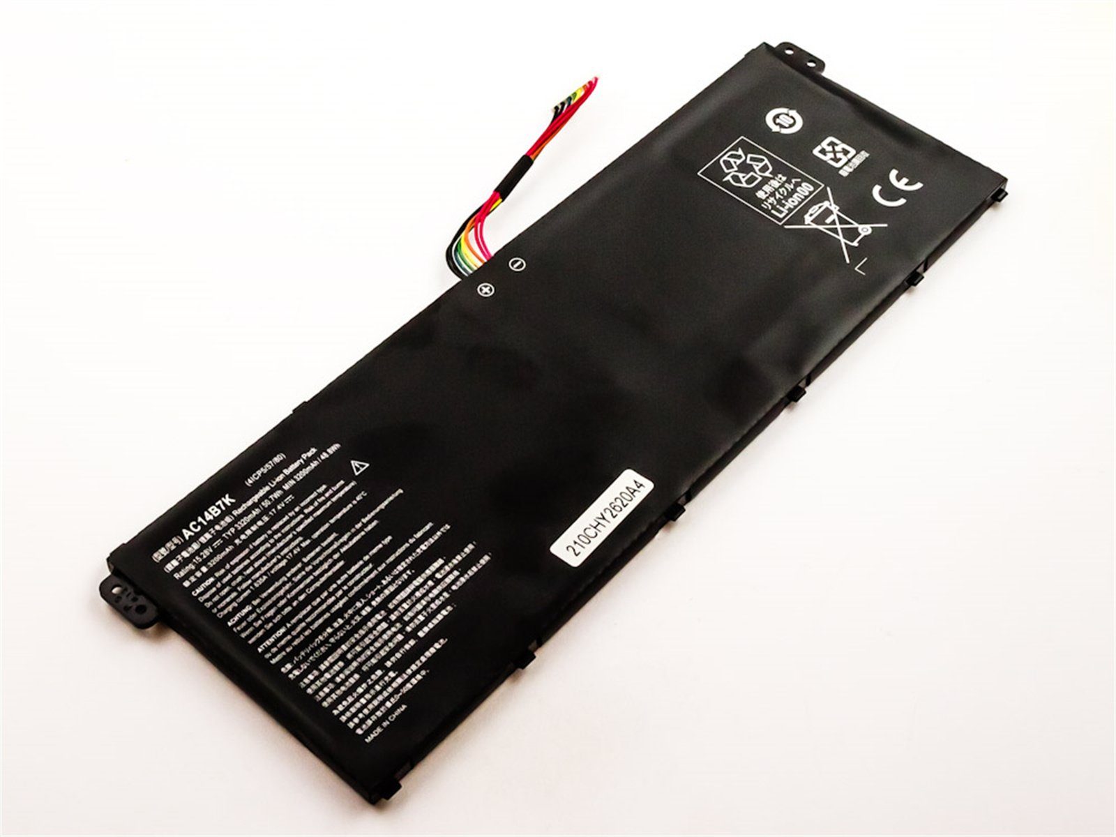 Akkuversum Akku kompatibel mit Acer Nitro 5 AN515-41-F583 Akku Akku 3250 mAh (15.28 V)