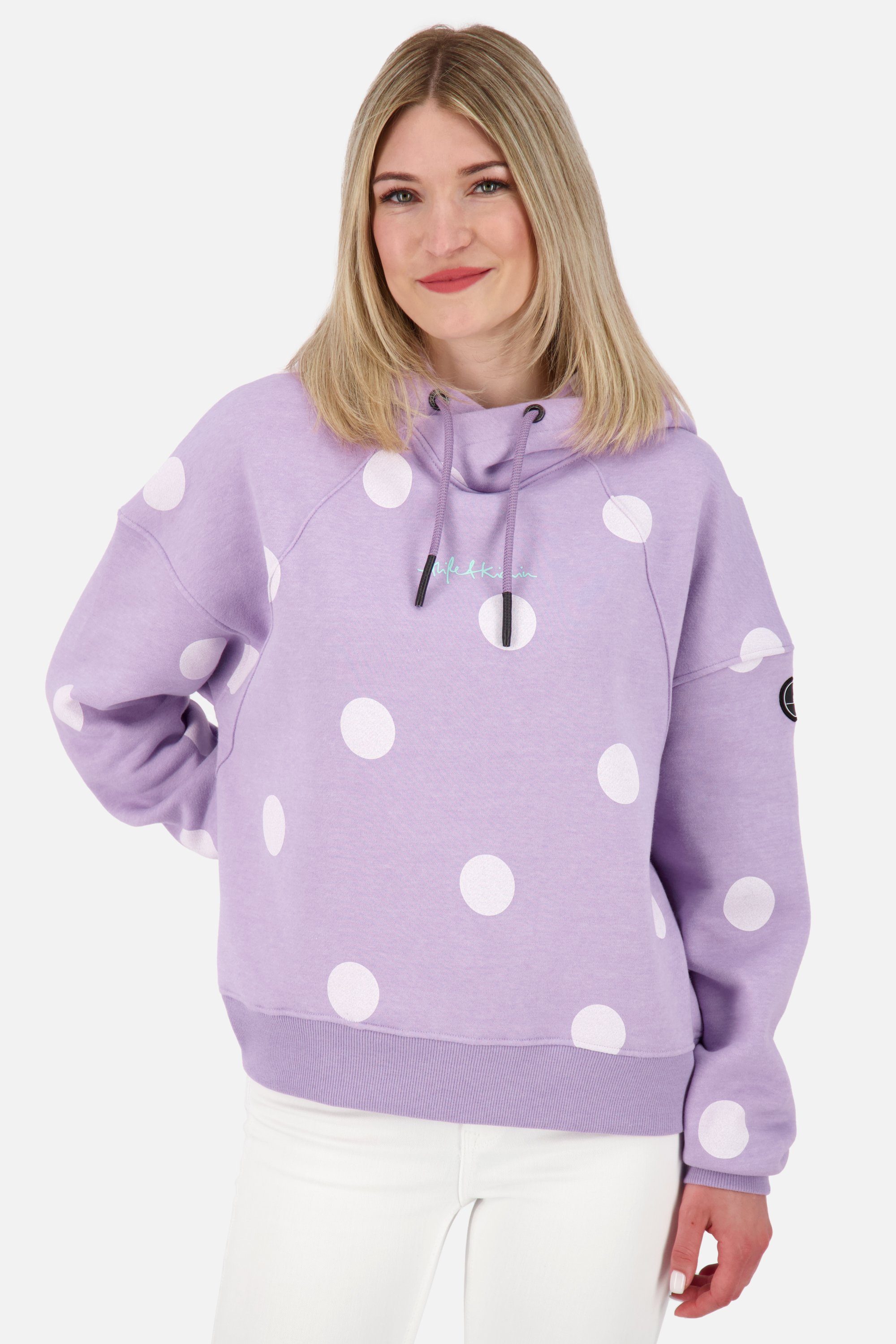 Alife & Kickin Kapuzensweatshirt JessyAK B Hoodie Sweatshirt Damen Kapuzensweatshirt, Pullover digital lavender melange