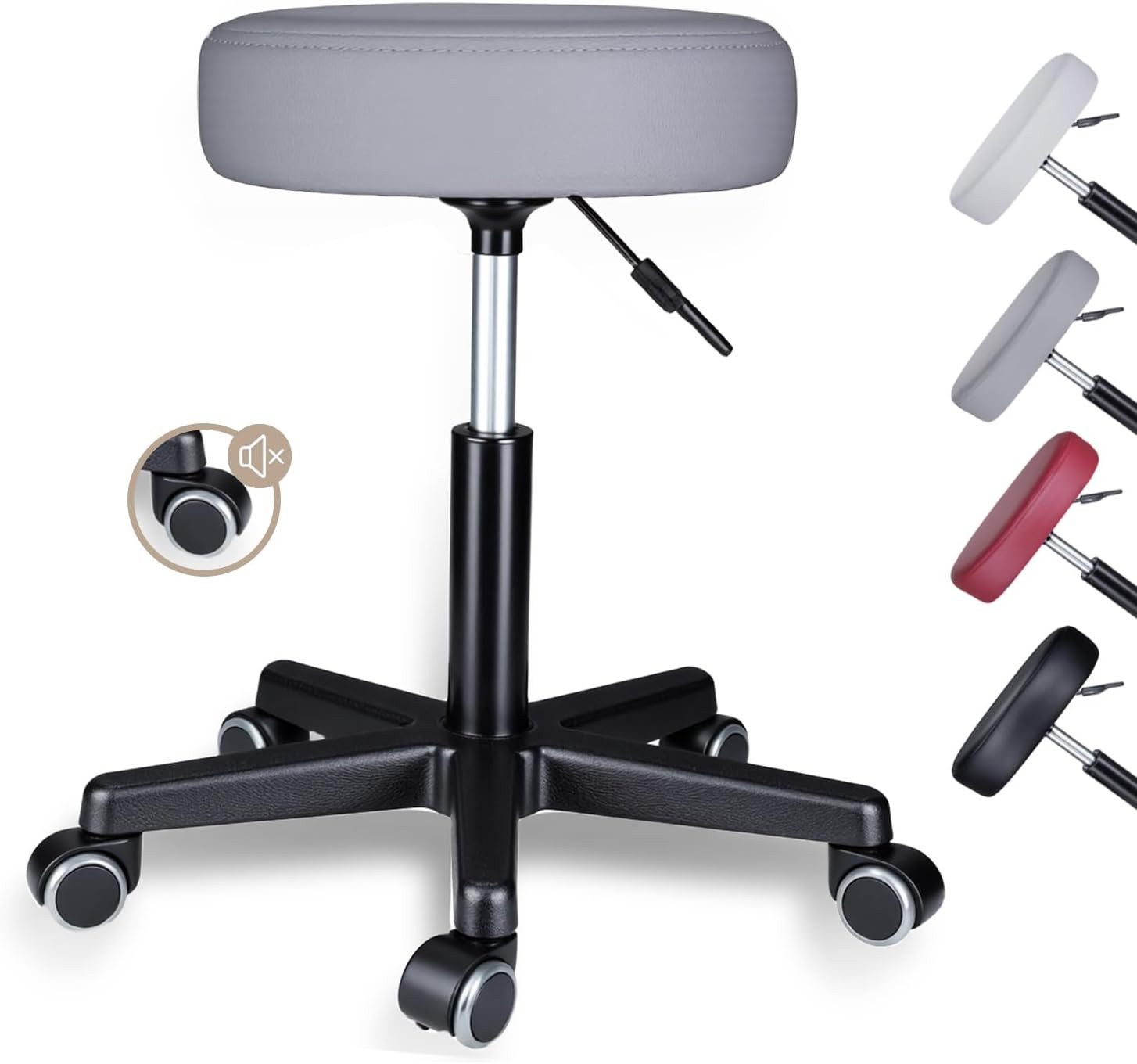 Zedelmaier Hocker Drehhocker Bürohocker Barhocker Arbeitshocker Polsterung, günstig online kaufen