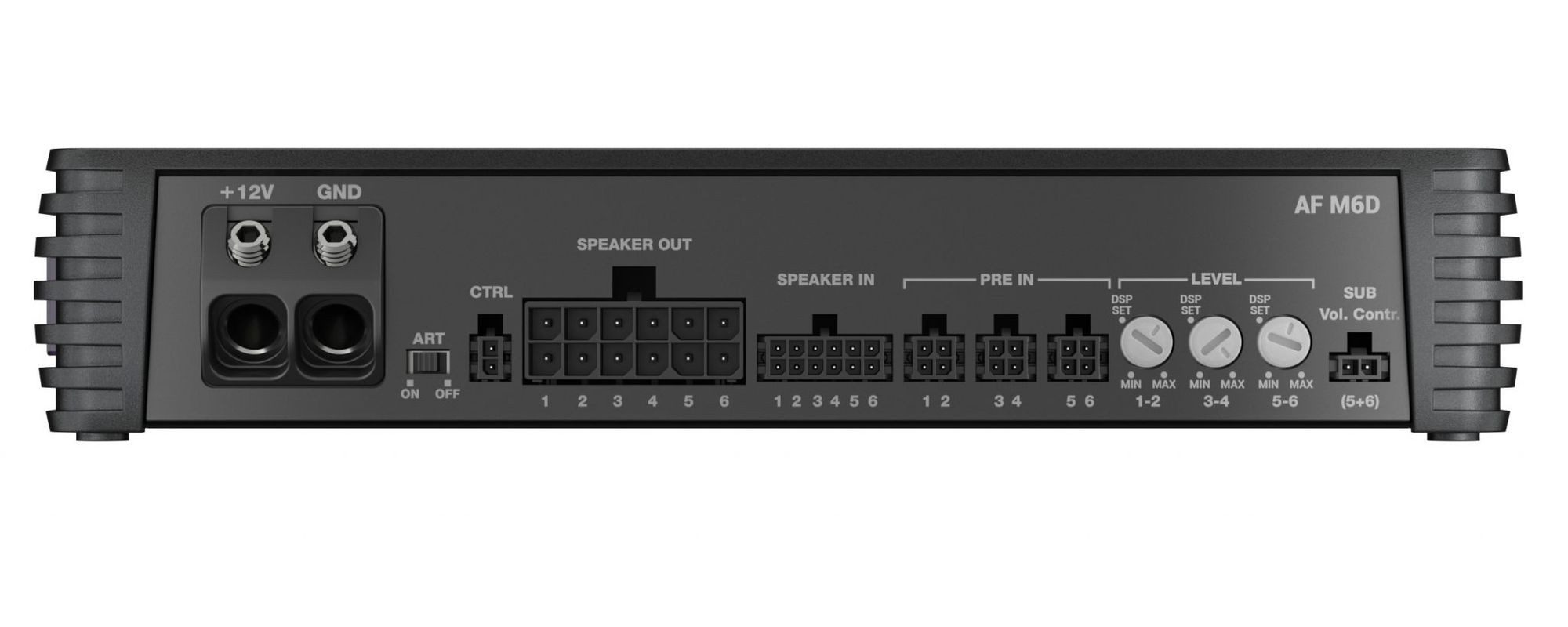 Audison Forza AF M6D 6 Kanal Verstärker mit 1320W Endverstärker (Anzahl Kanäle: 6)