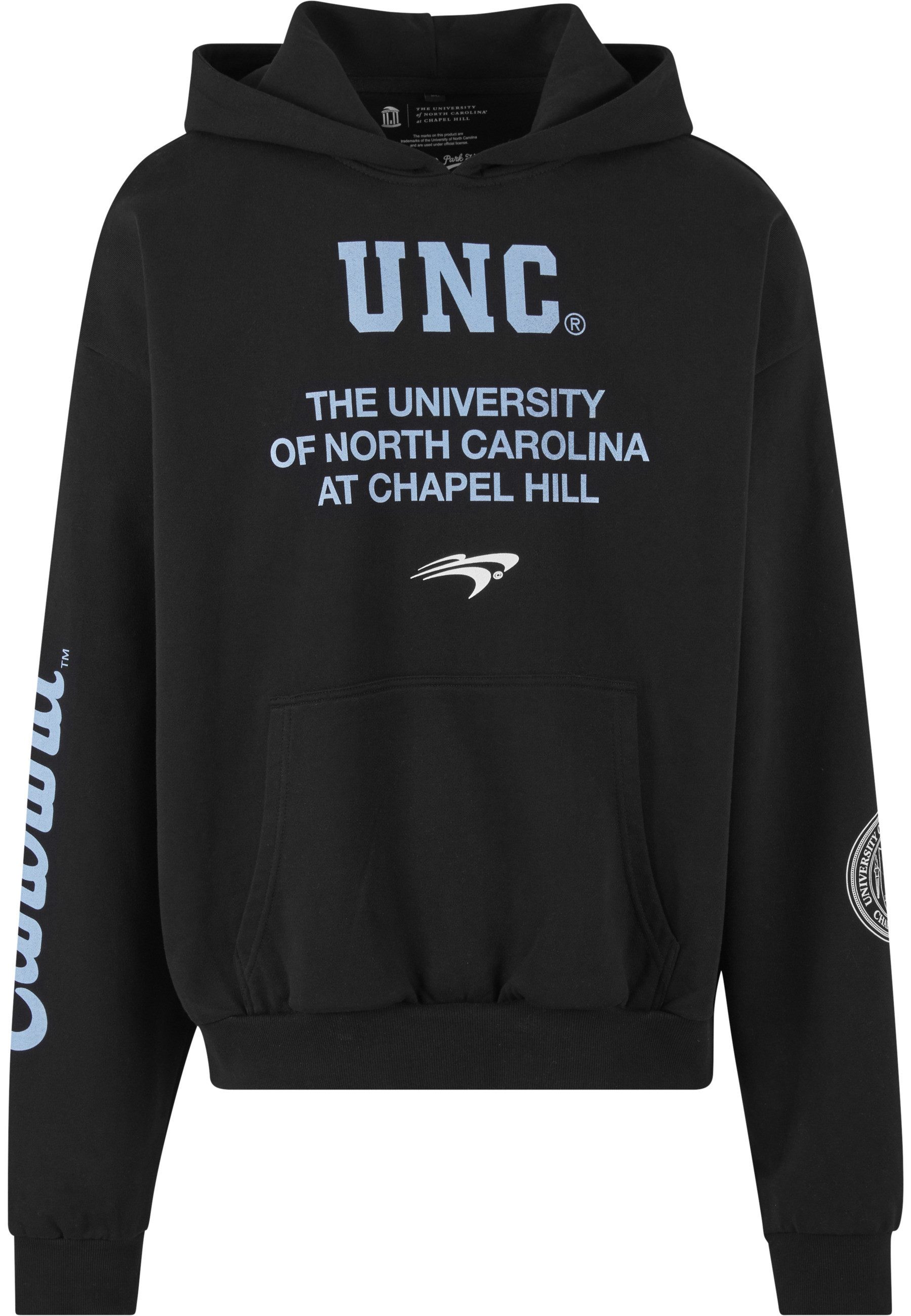 Upscale by Mister Tee Kapuzensweatshirt Upscale by Mister Tee North Carolina Multi Logo Oversize Hoody (1-tlg)