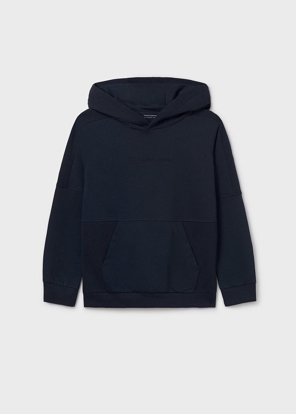 Mayoral Kapuzensweatshirt Kapuzen-Sweatshirt für Teenager Jungen – Stickerei & Tasche (740278)