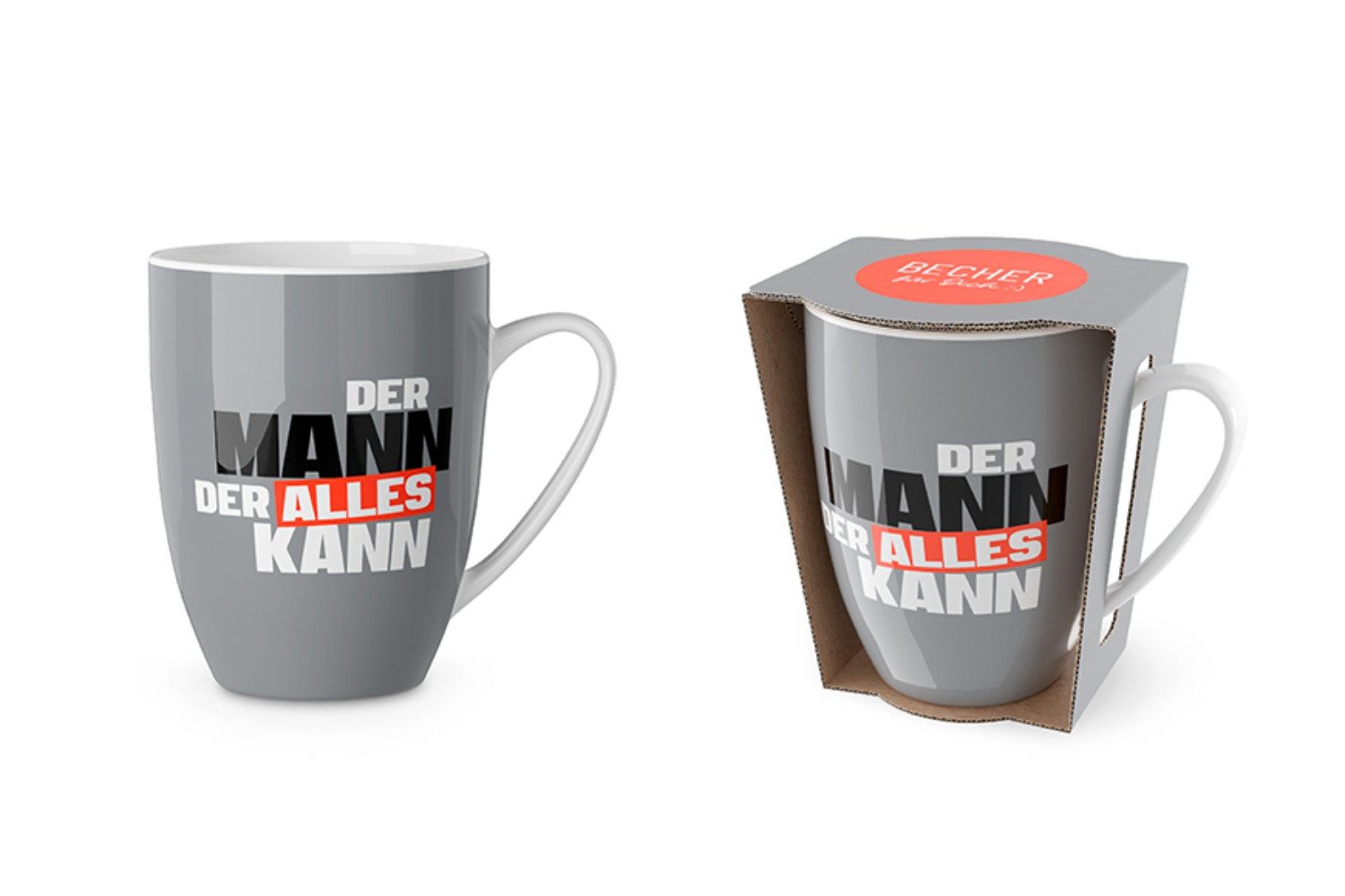 La Vida Geschenk für Dich Tasse la Vida Becher für Dich, 250 ml, Serie Männer, Spülmaschinengeeignet