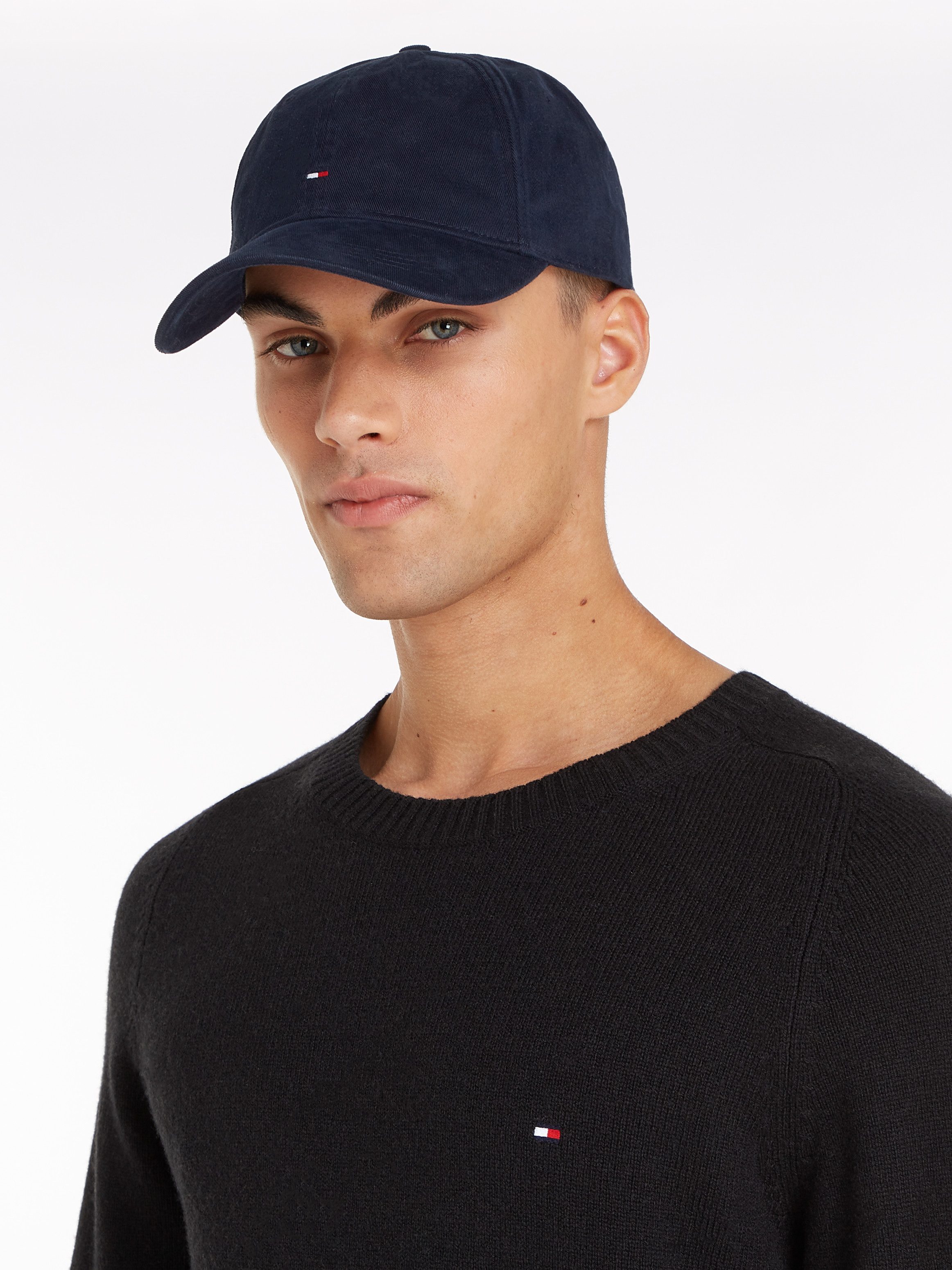 Tommy Hilfiger Baseball Cap TH FLAG '85 SOFT 6 PANEL CAP mit Logostickerei größenverstellbar Unisex