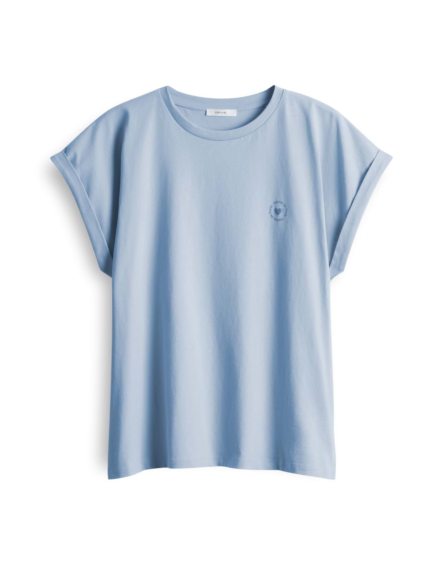 OPUS Kurzarmshirt SPARIS aus nachhaltigem Organic Cotton günstig online kaufen