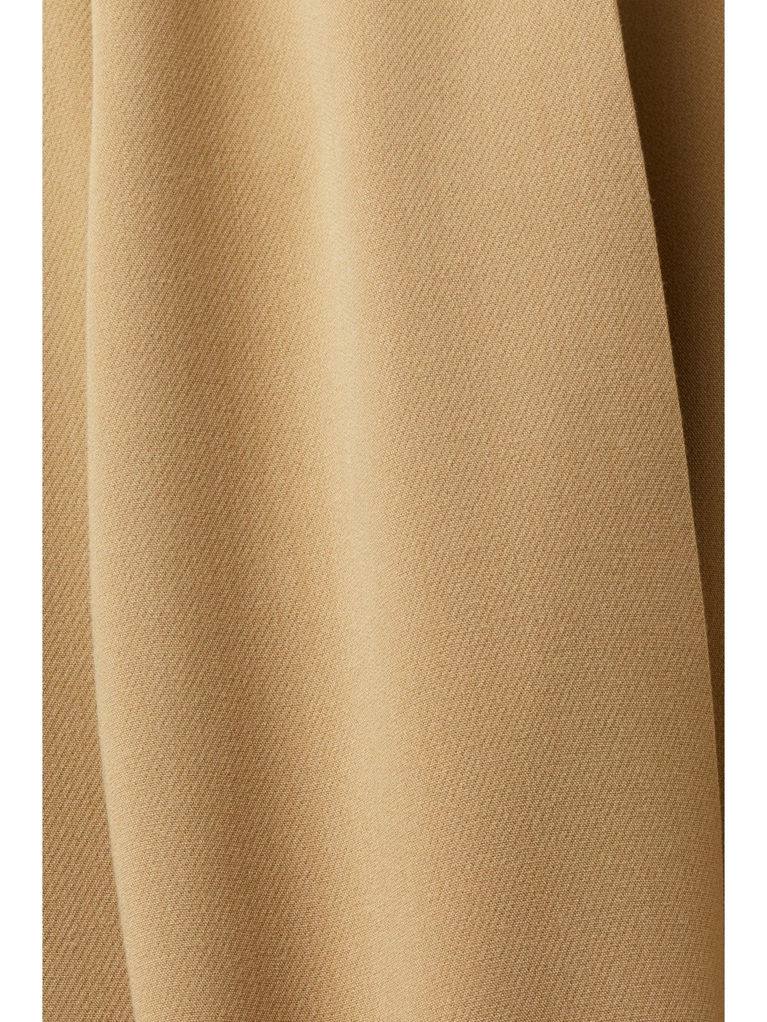 Anzughose weitem Collection Esprit Culotte mit Bein