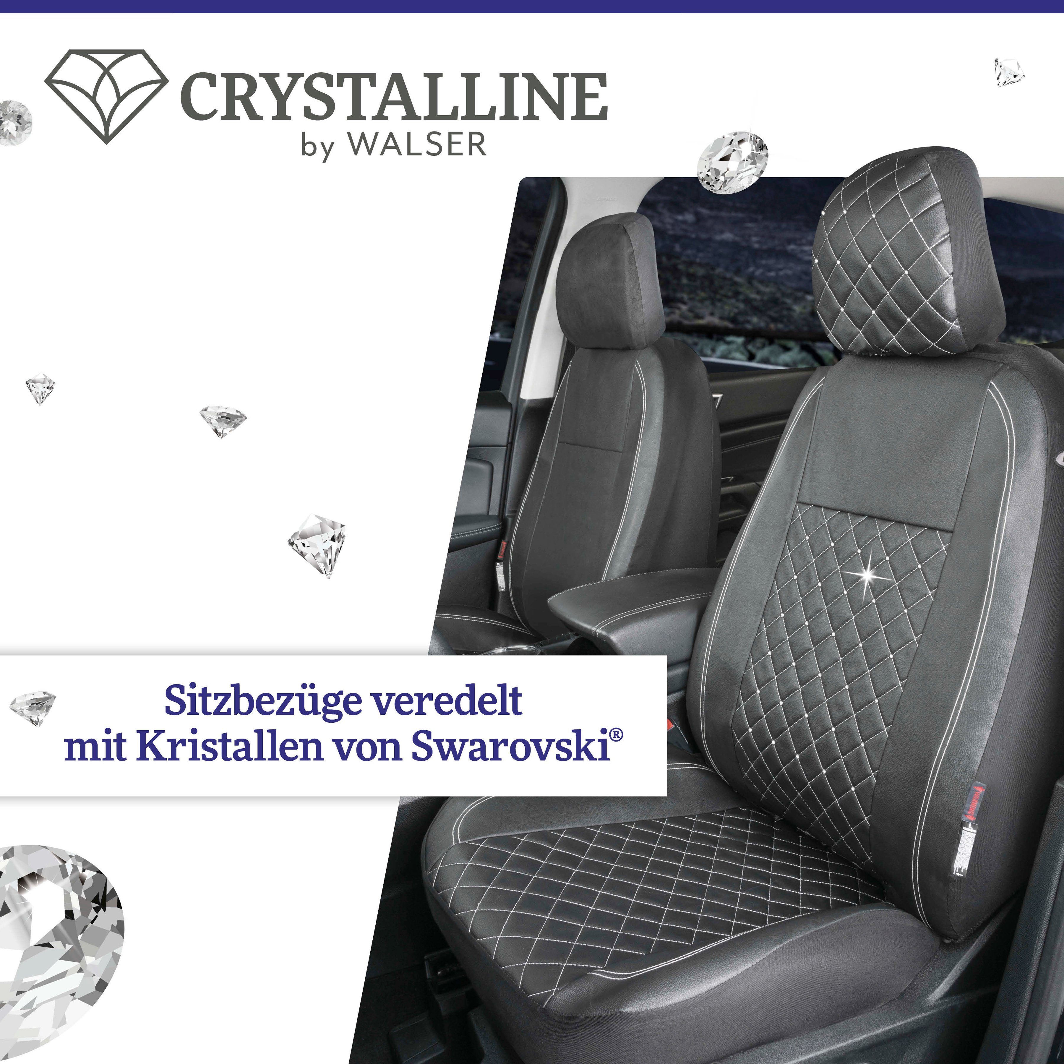 Swarovski Kristallen WALSER Autositzbezug Scarlett, 3-tlg., mit für Vordersitze,