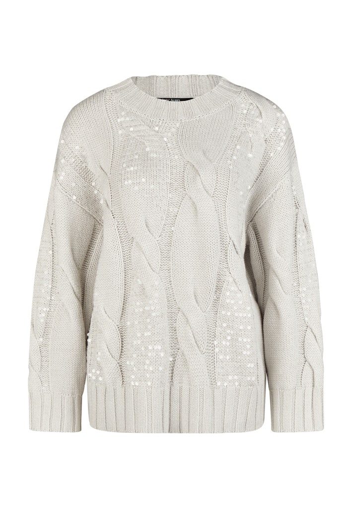 MARC AUREL Blusenshirt Pullover mit transparenten günstig online kaufen