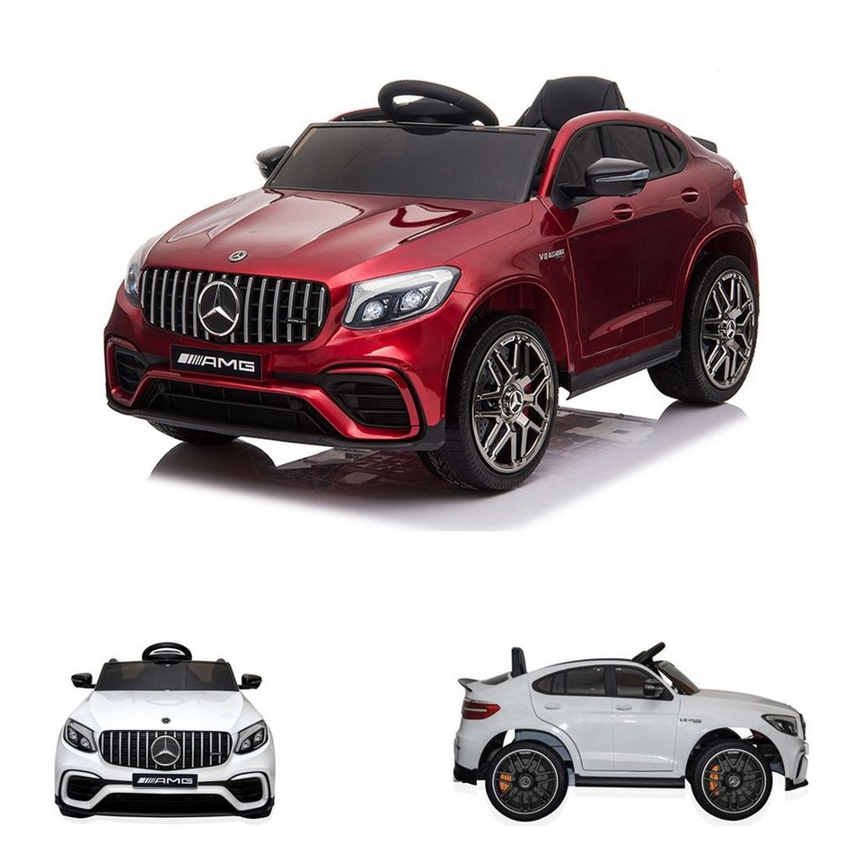 Moni Elektro-Kinderauto Kinder Elektroauto Mercedes, Belastbarkeit 25 kg,  AMG GLC 63S, EVA-Reifen, Musik, Fernbedienung
