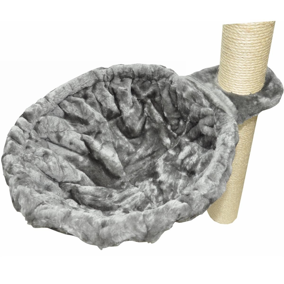 nanook Kratzbaum Liegemulde XL extratief grau Ø 45 cm