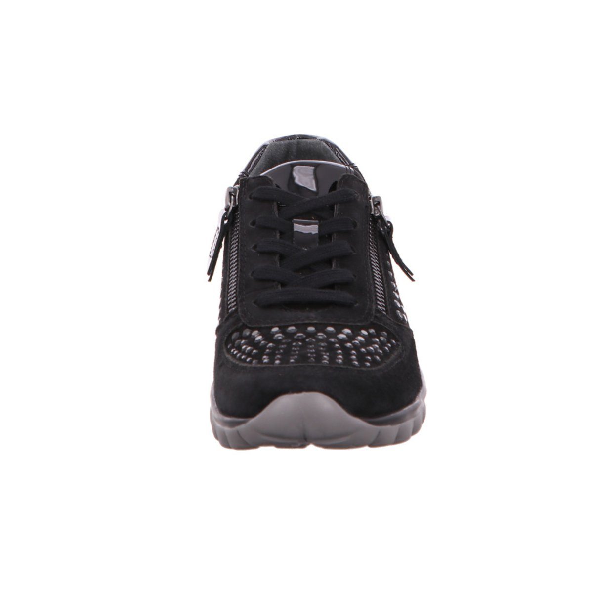 schwarz Sneaker Gabor (1-tlg) (Strass) schwarz