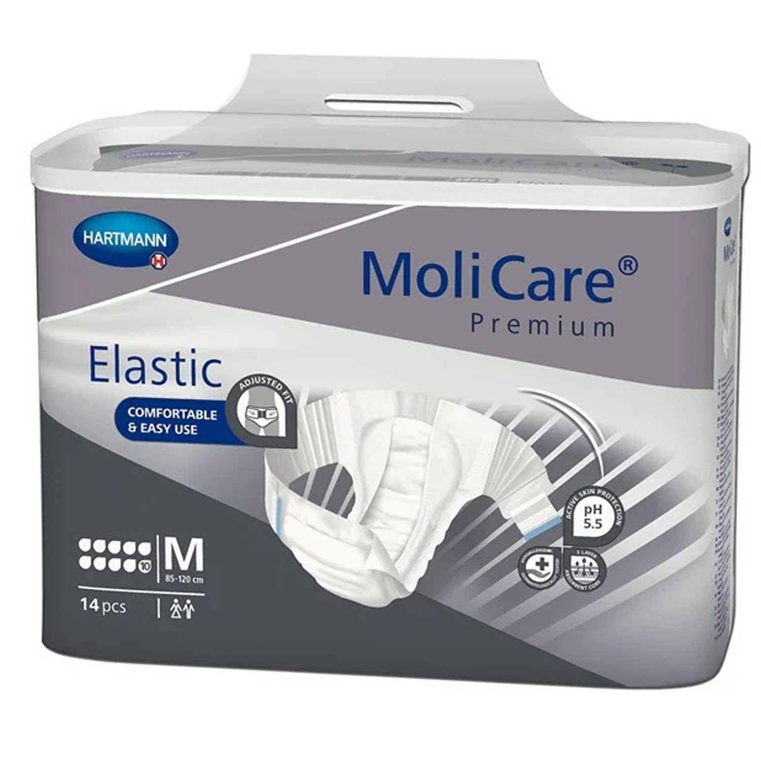 Molicare Inkontinenz-Einlage HARTMANN MoliCare Premium Elastic 10 Tropfen Gr. S 3x22 Stück