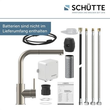 Schütte Spültischarmatur VITAL (1-St) Infrarottechnologie/Cold-Start-Fkt./360° schwenkbar /Eco-Click-Fkt.