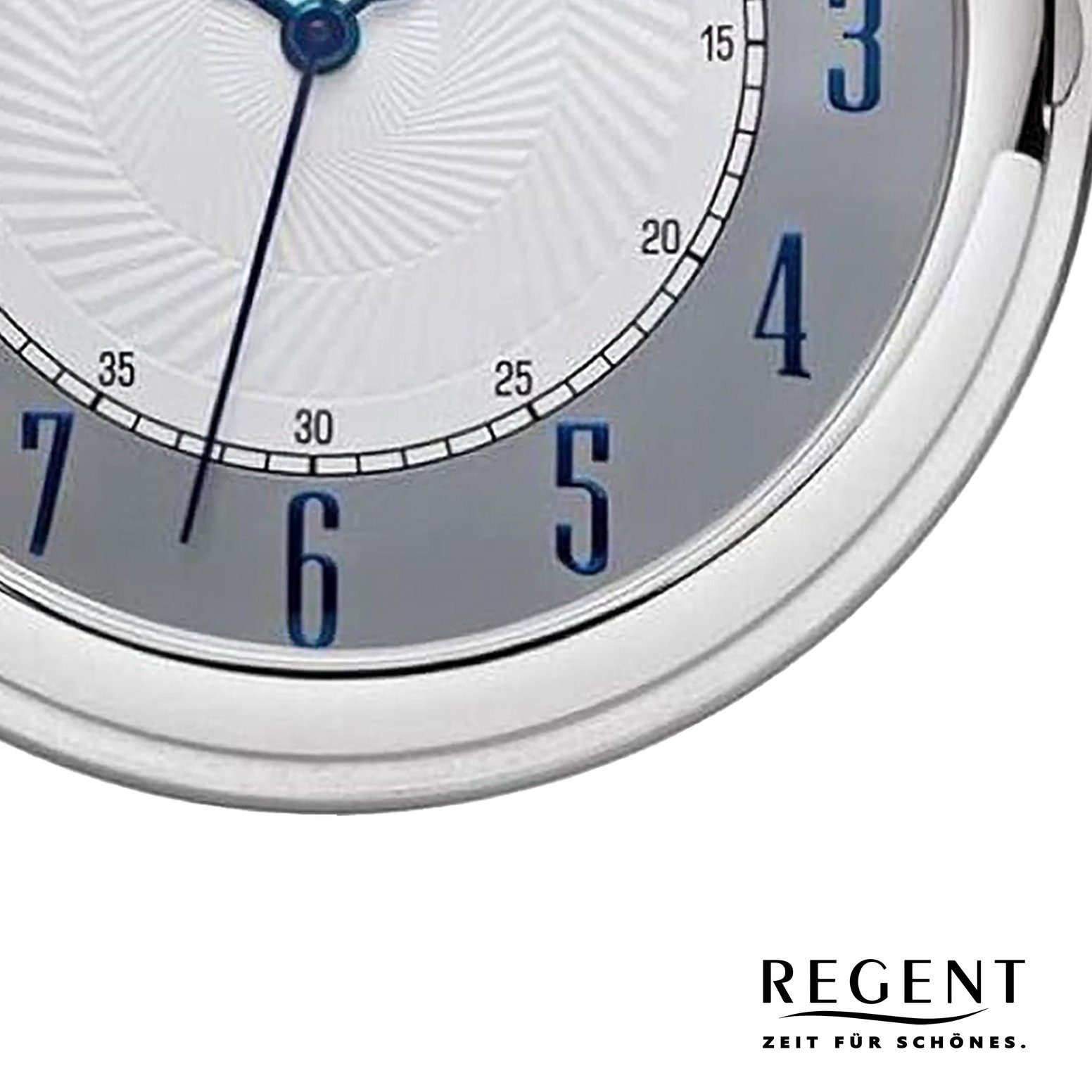 Regent Taschenuhr Regent Herren Taschenuhr Analog Gehäuse, (Analoguhr), Herren Taschenuhr rund, extra groß (ca. 51mm), Metall, Elegant