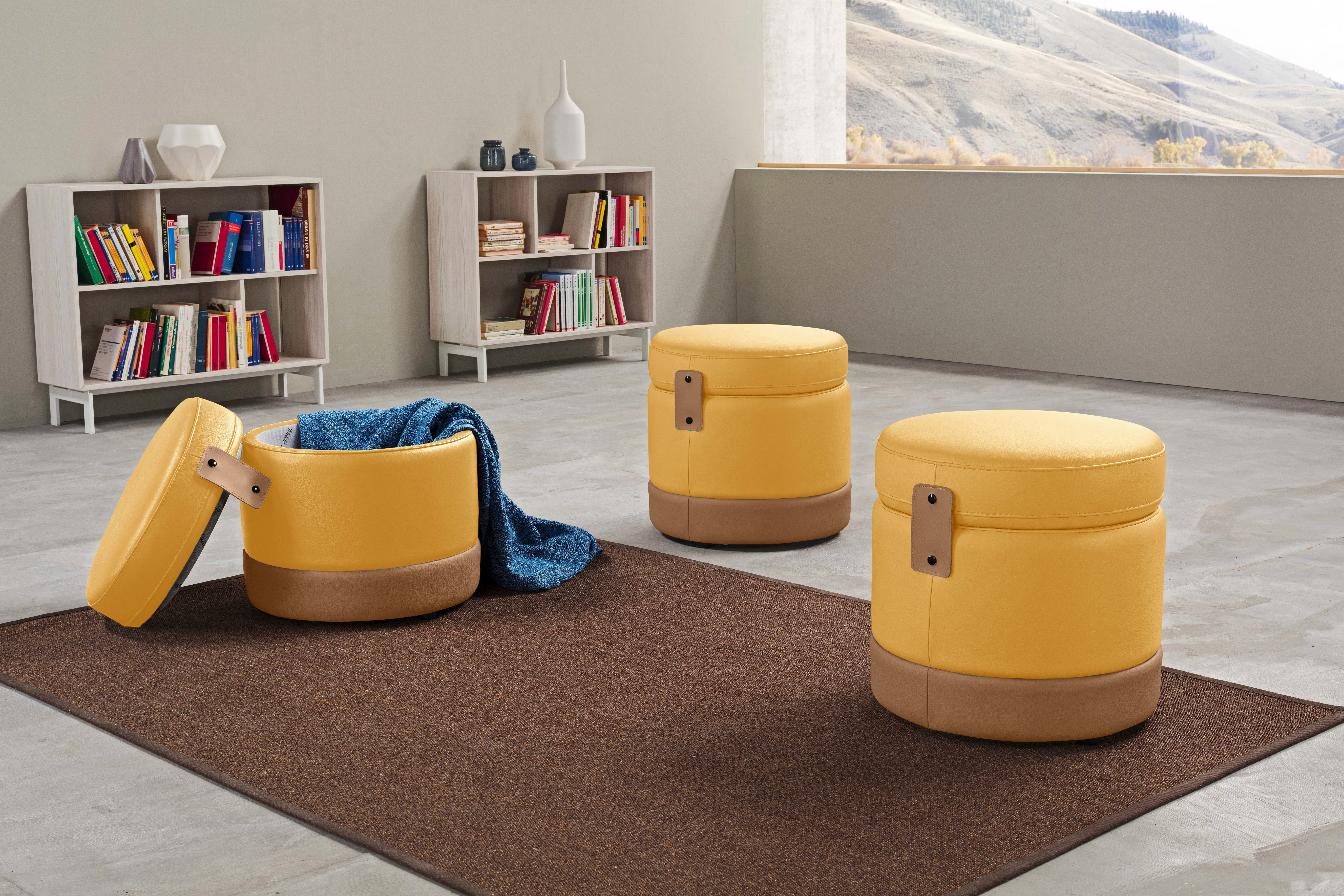 Egoitaliano Hocker Tonder, Designhocker als Blickfang günstig online kaufen