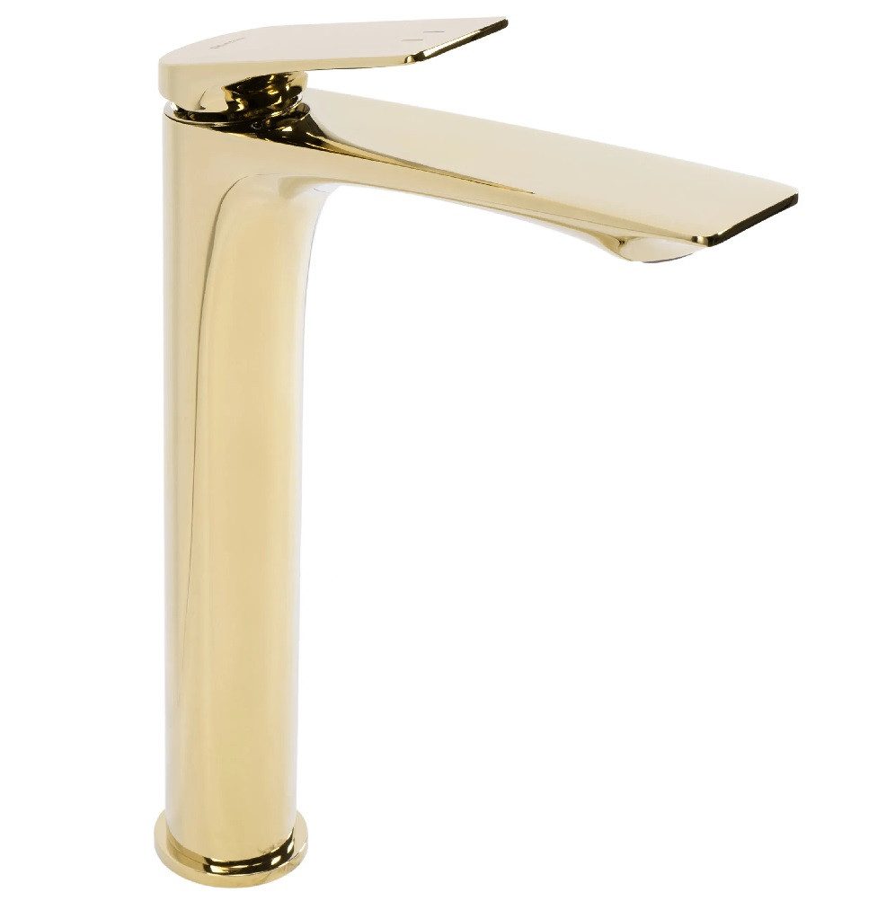 wohnwerk.idee Badarmatur Badarmatur Gold Schwarz, Modernes Design, Messing günstig online kaufen