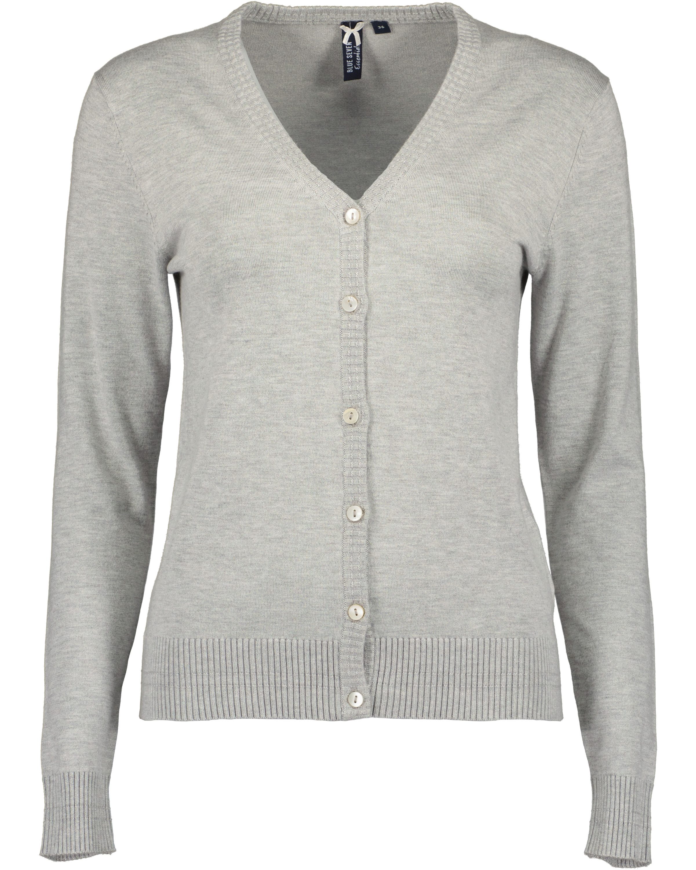 Blue Seven Strickjacke Strickjacke mit V-Ausschnitt (1-tlg)