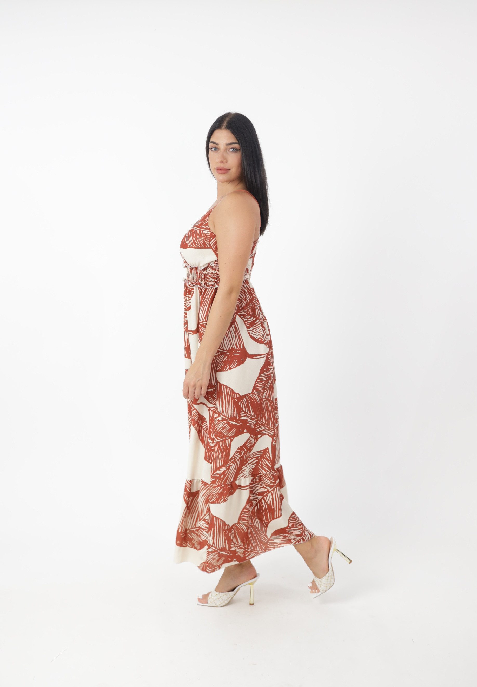 Elara Sommerkleid Kleid mit Muster