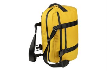 Tucano Laptoptasche Tucano GOMMO Weekender Bag Reisetasche mit Rucksackfunktion in Gelb
