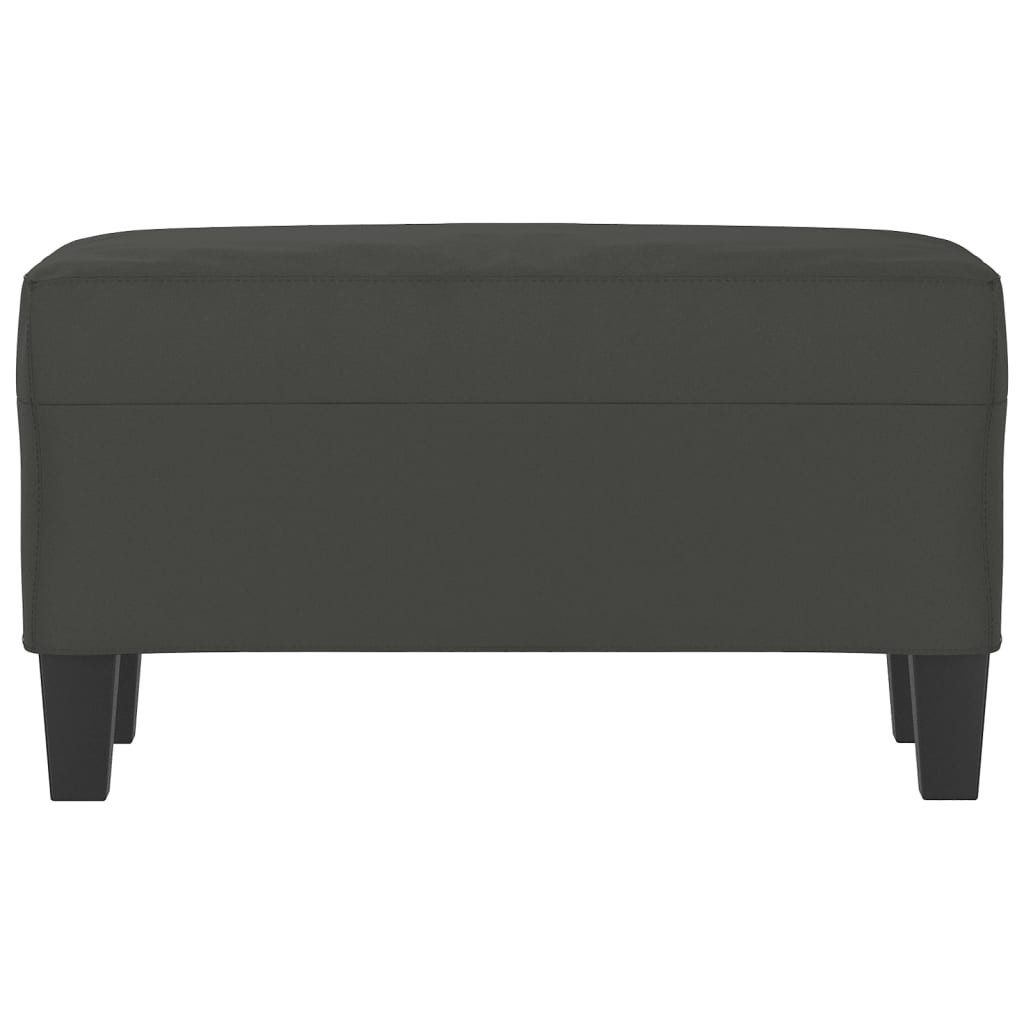 vidaXL Sitzbank Sitzbank Dunkelgrau 70x35x41 cm Mikrofasergewebe günstig online kaufen