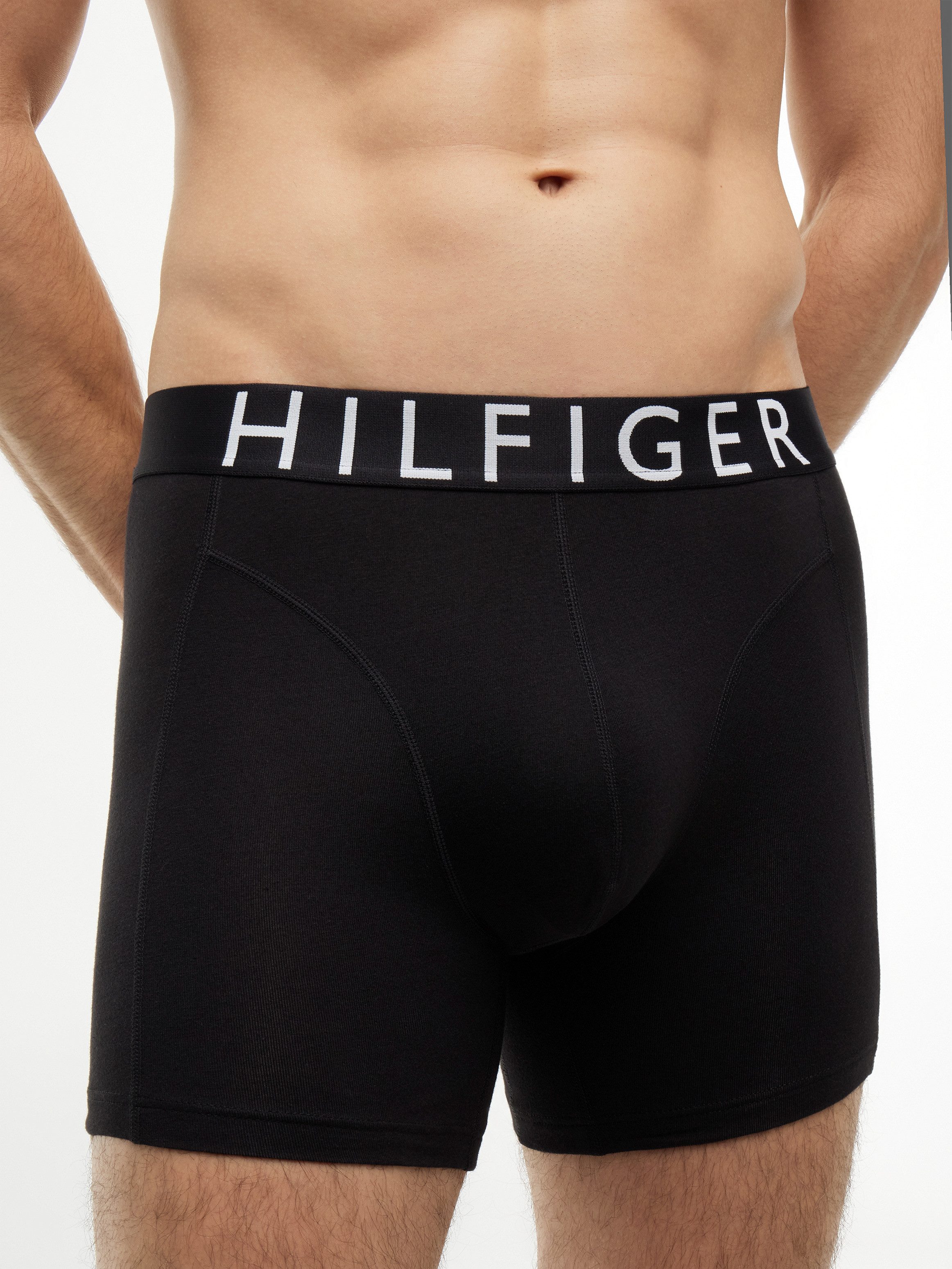 Tommy Hilfiger Underwear Trunk (3-St) etwas längere Form, elastischer Bund