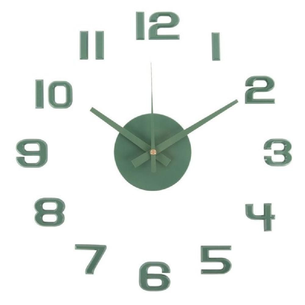 Karlsson Uhr Wanduhr DIY Sunset Numbers Jungle Green