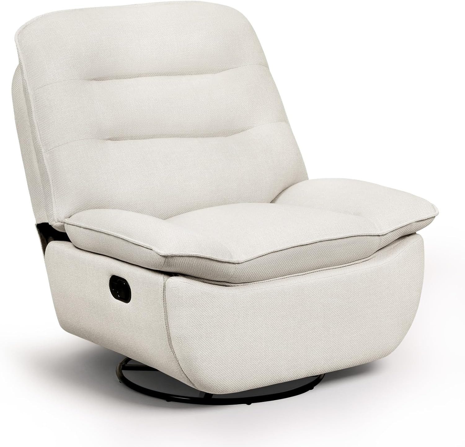 Woltu Relaxsessel, mit Liegefunktion, mit klappbarer Fußstütze, 95 cm breite Sitzfläche