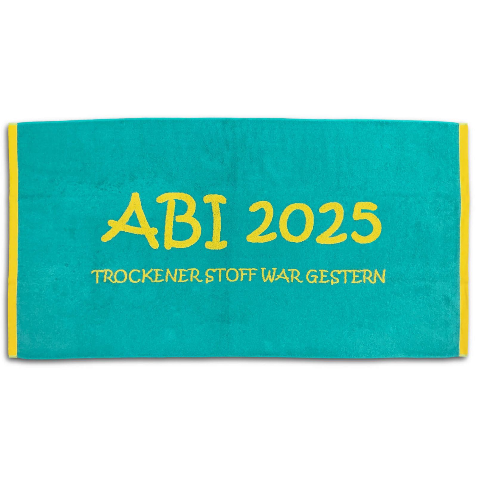 ESPiCO Badetuch Strandlaken ABI 2025 Türkis günstig online kaufen