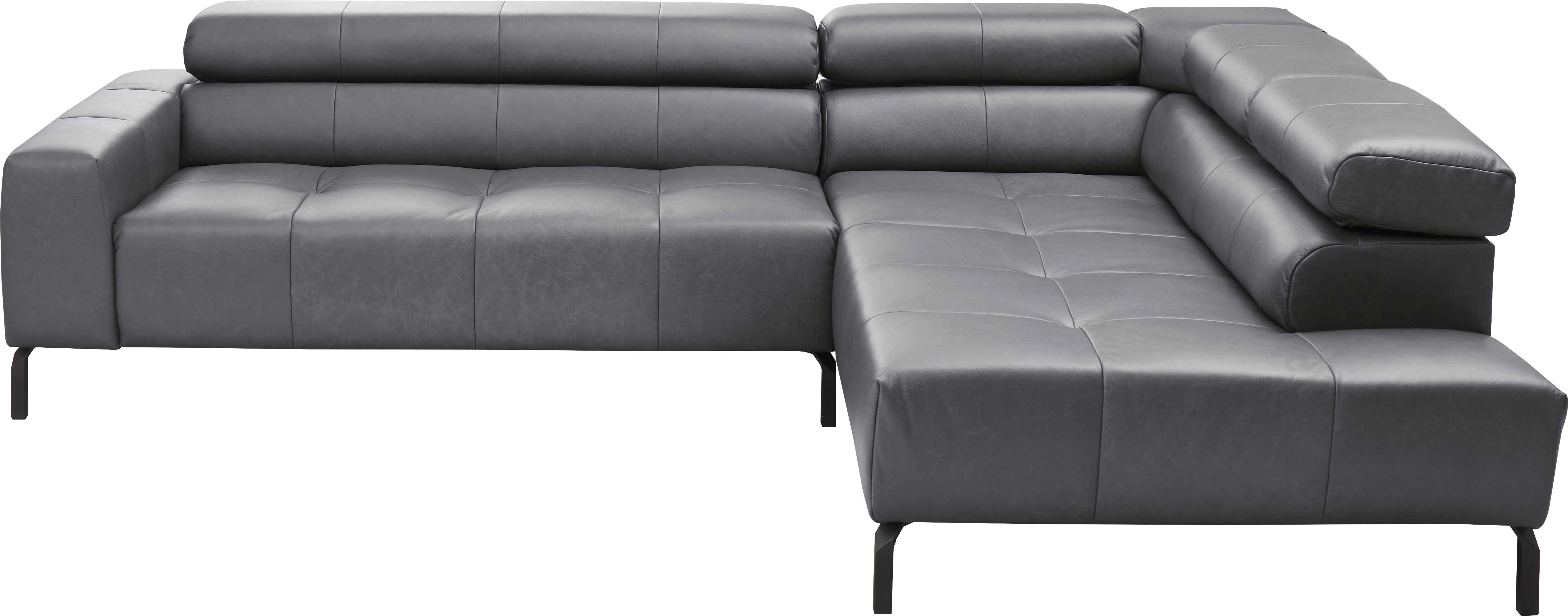 Places of Style Ecksofa "Claya, L-Form, incl. Kopfteilverstellung, Breite 2 günstig online kaufen