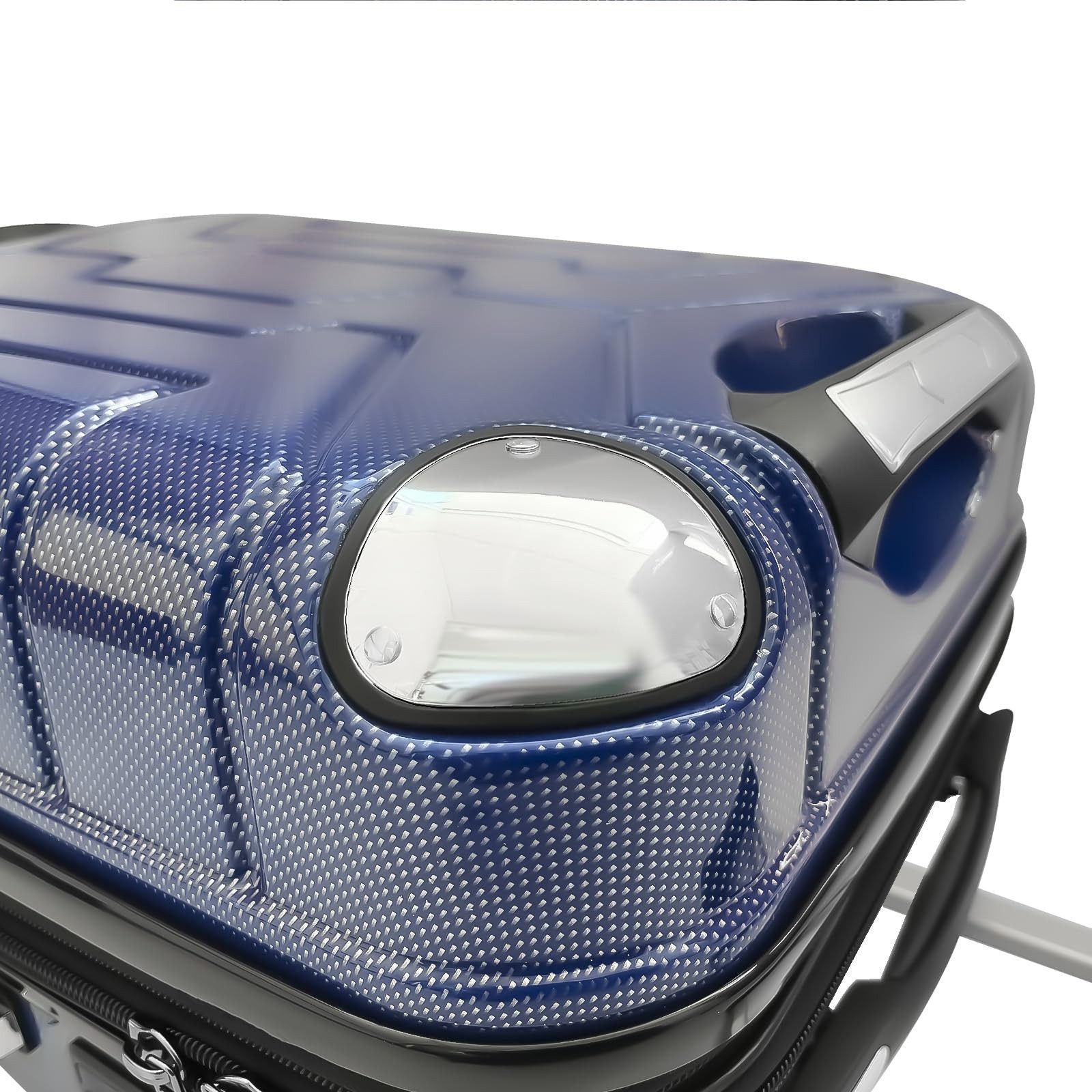 YONSLY Trolleyset Koffer-Set(M,L,XL) Hartschalen-Koffer mit 360°-Rollen, 4 Rollen, (3 tlg., 3 Trolleys), Hartschalenkoffer-Set aus robustem ABS-Kunststoff