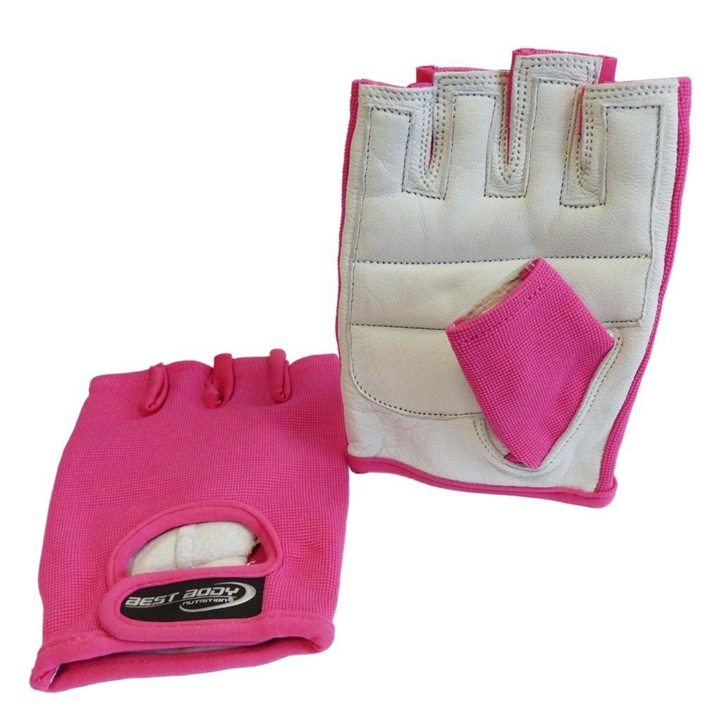 - Paar - Trainingshandschuhe Power Nutrition Body pink Best Handschuhe